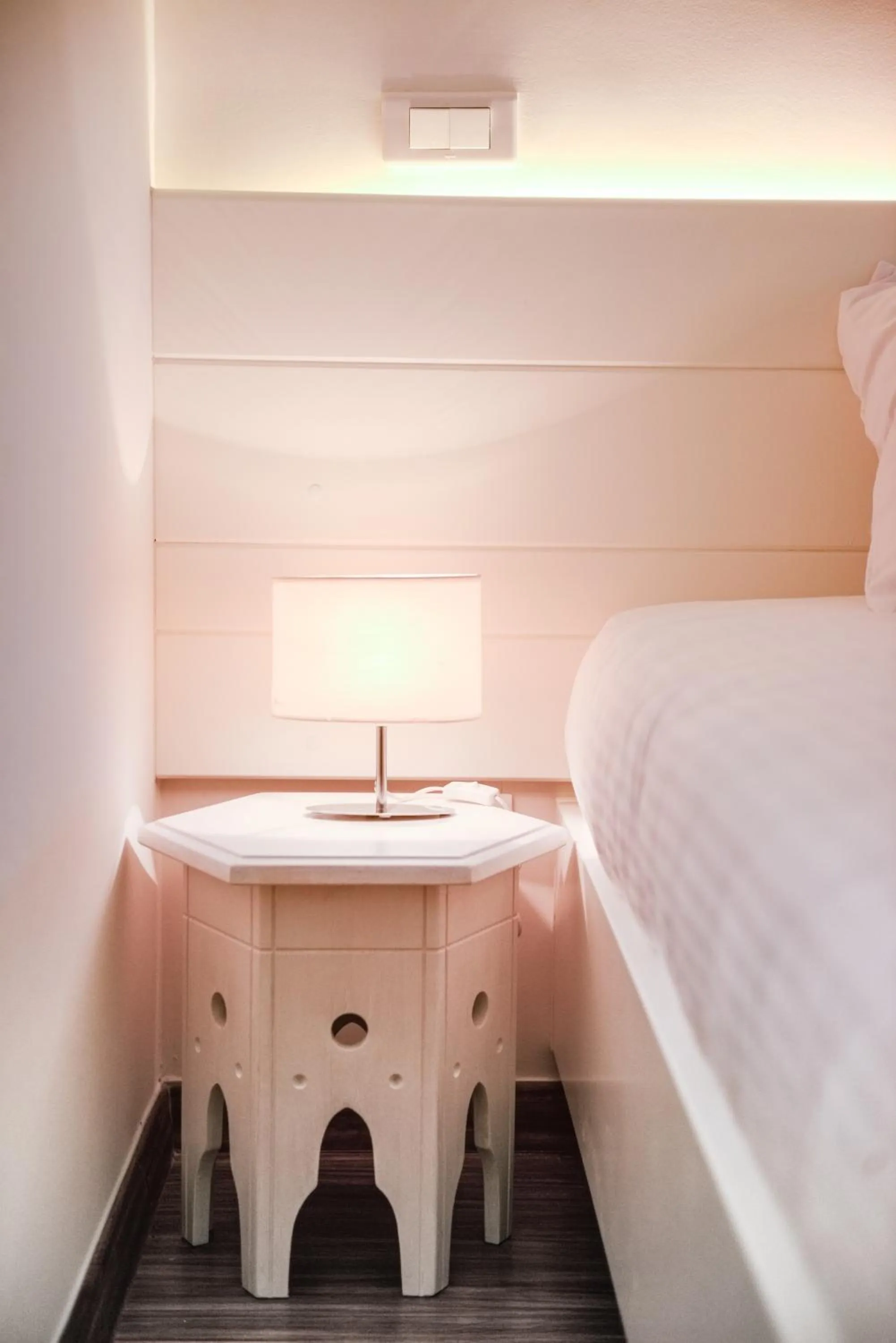 Decorative detail, Bed in Hotel Old Sarajevo