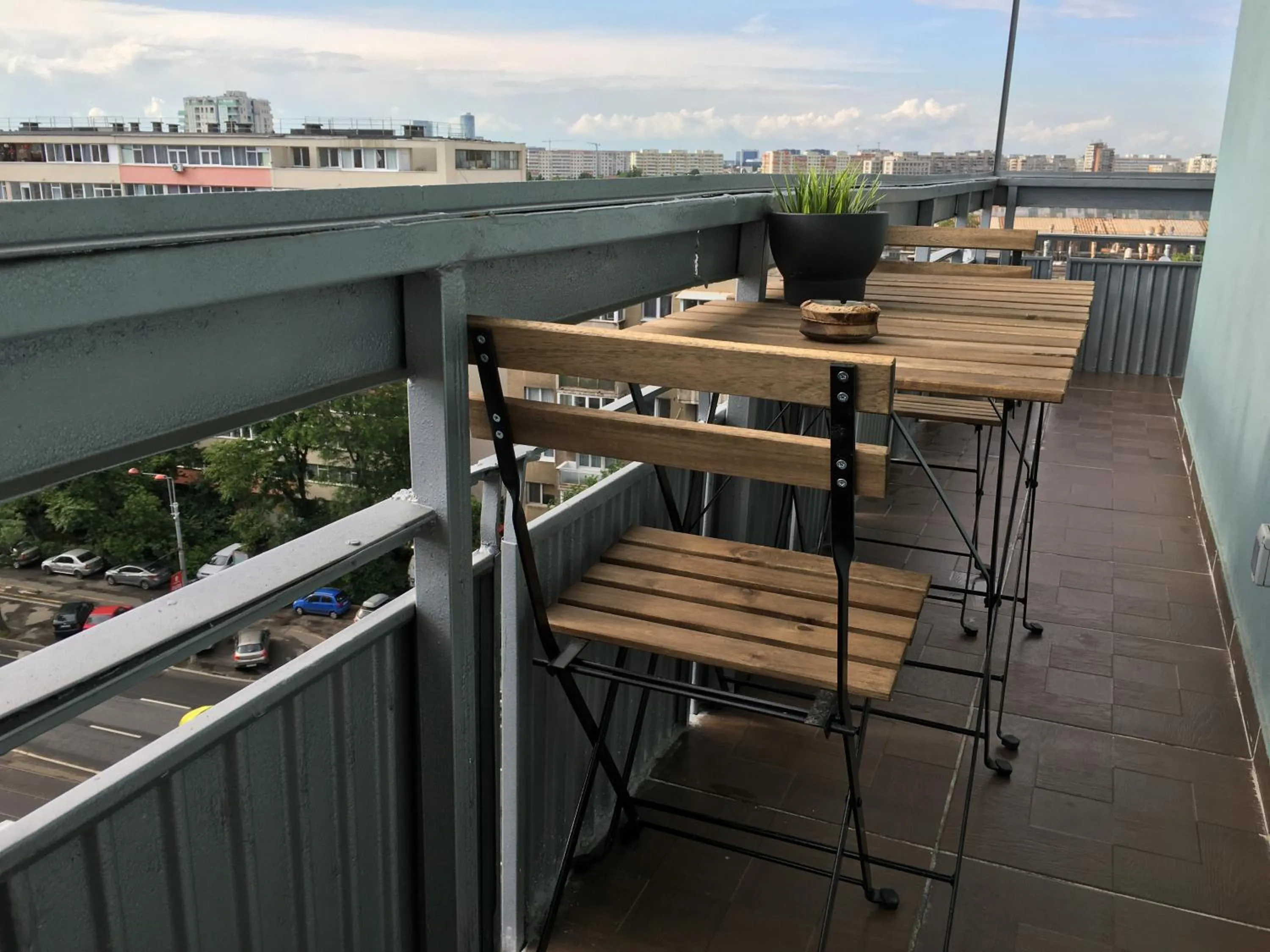 Balcony/Terrace in New Central Roof top view