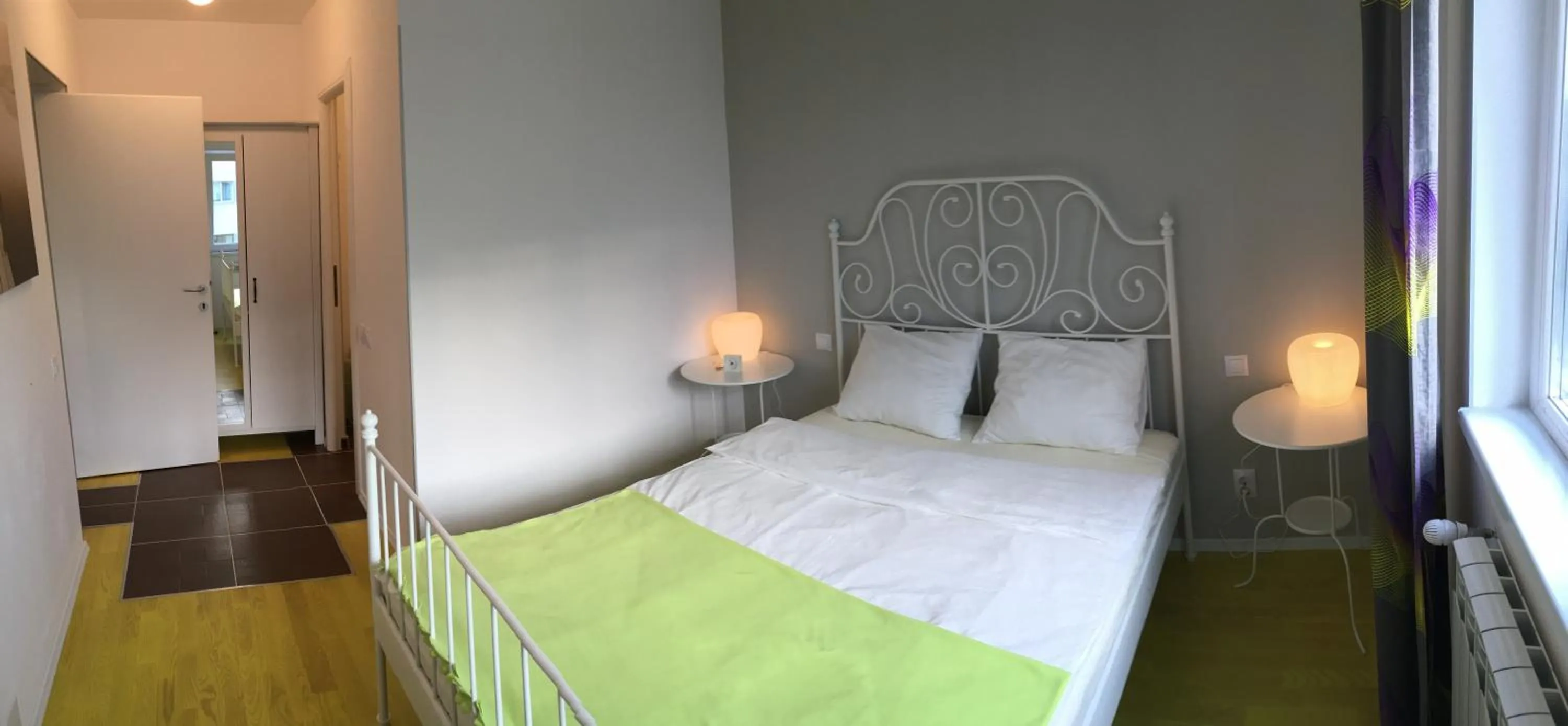 Bedroom, Bed in New Central Roof top view