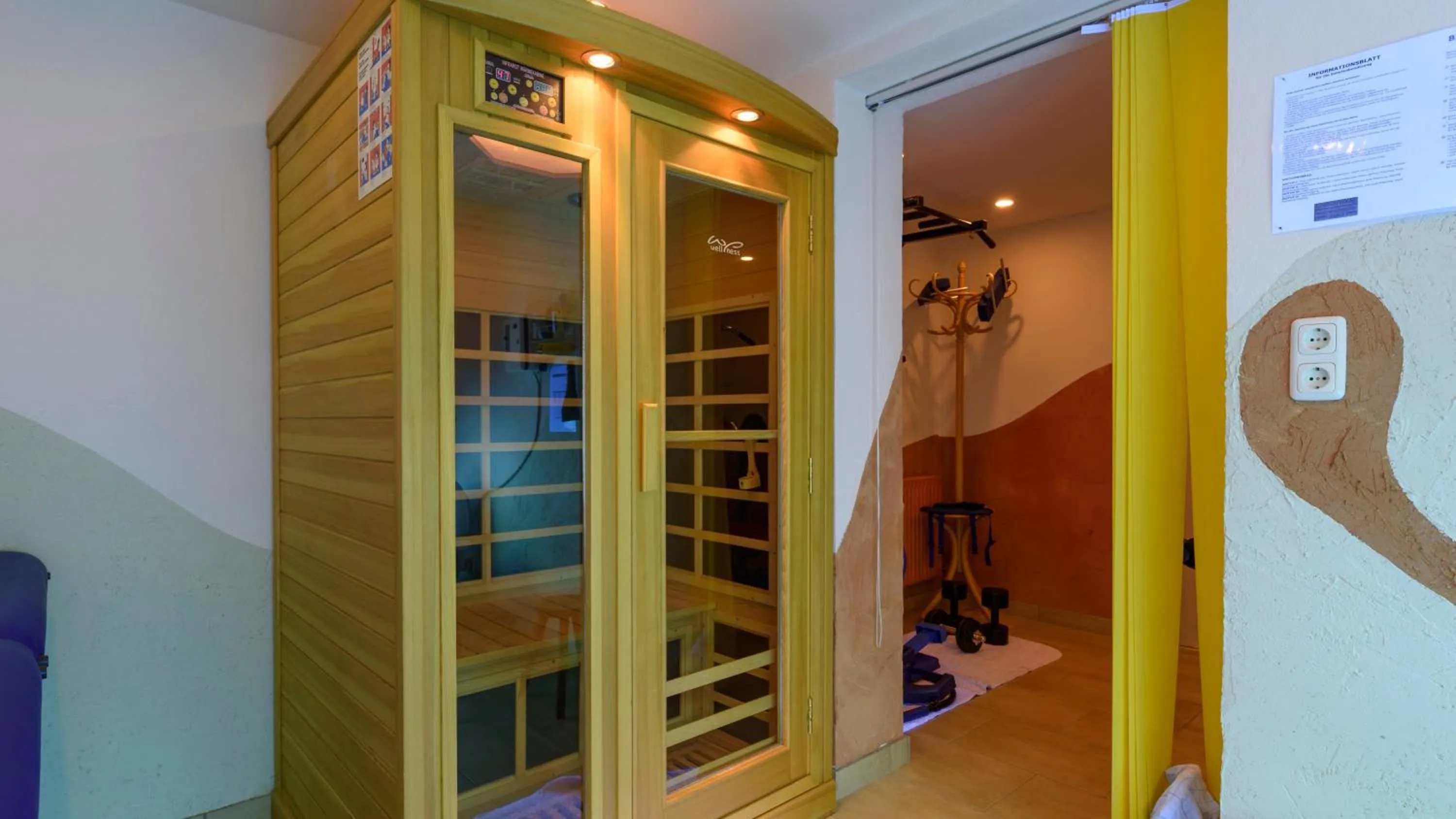 Sauna in Hotel Landhaus Ausswinkl