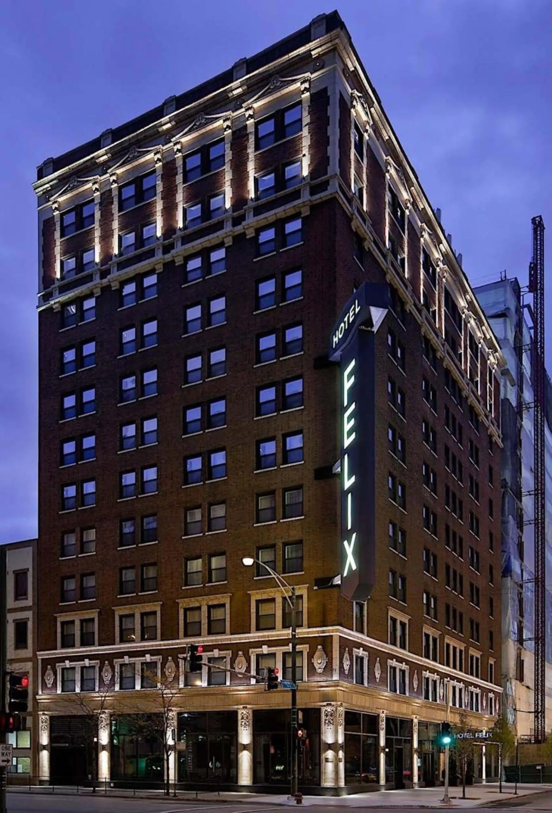 Property building in Hotel Felix