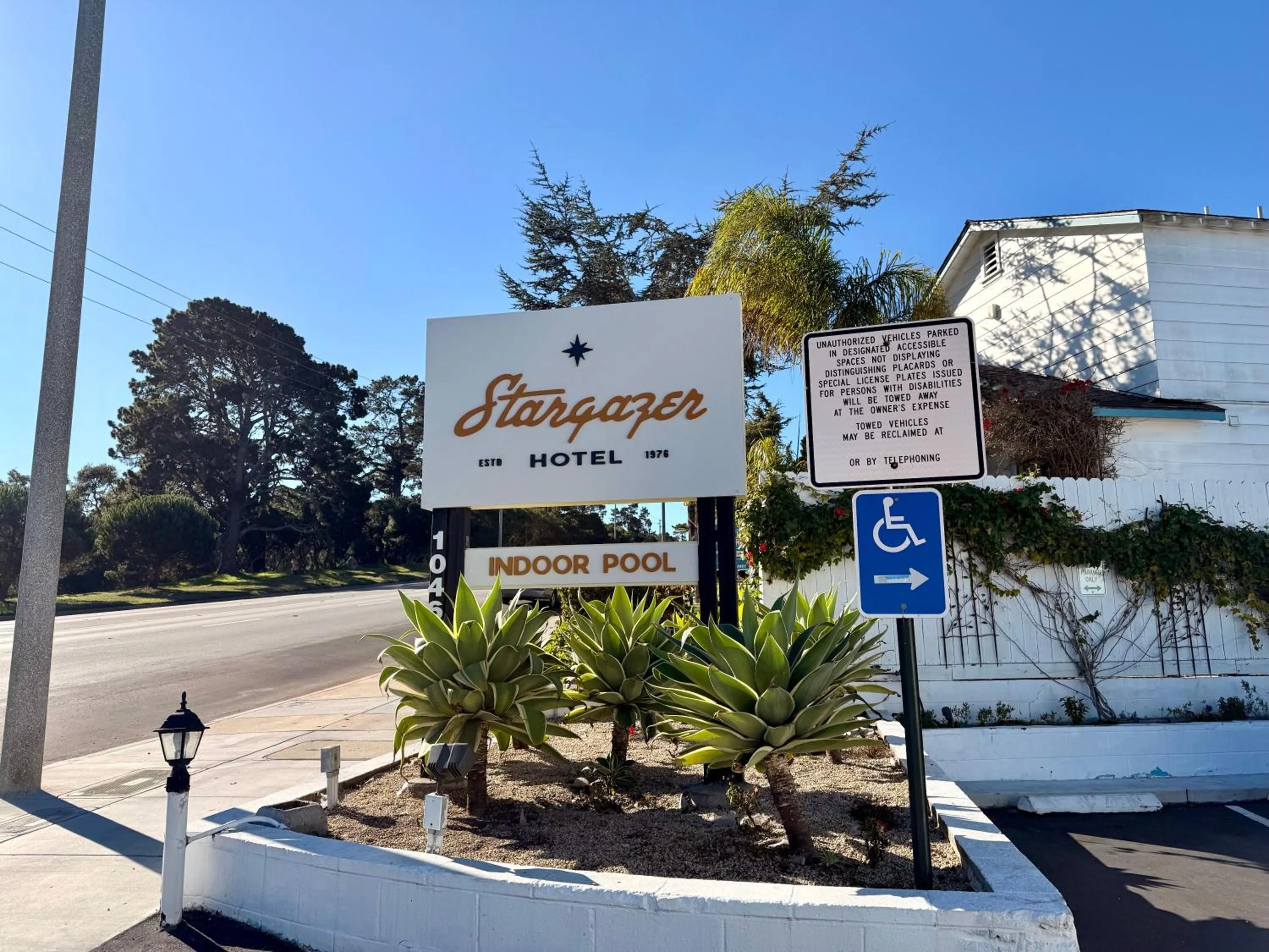 Property logo or sign in Stargazer Hotel