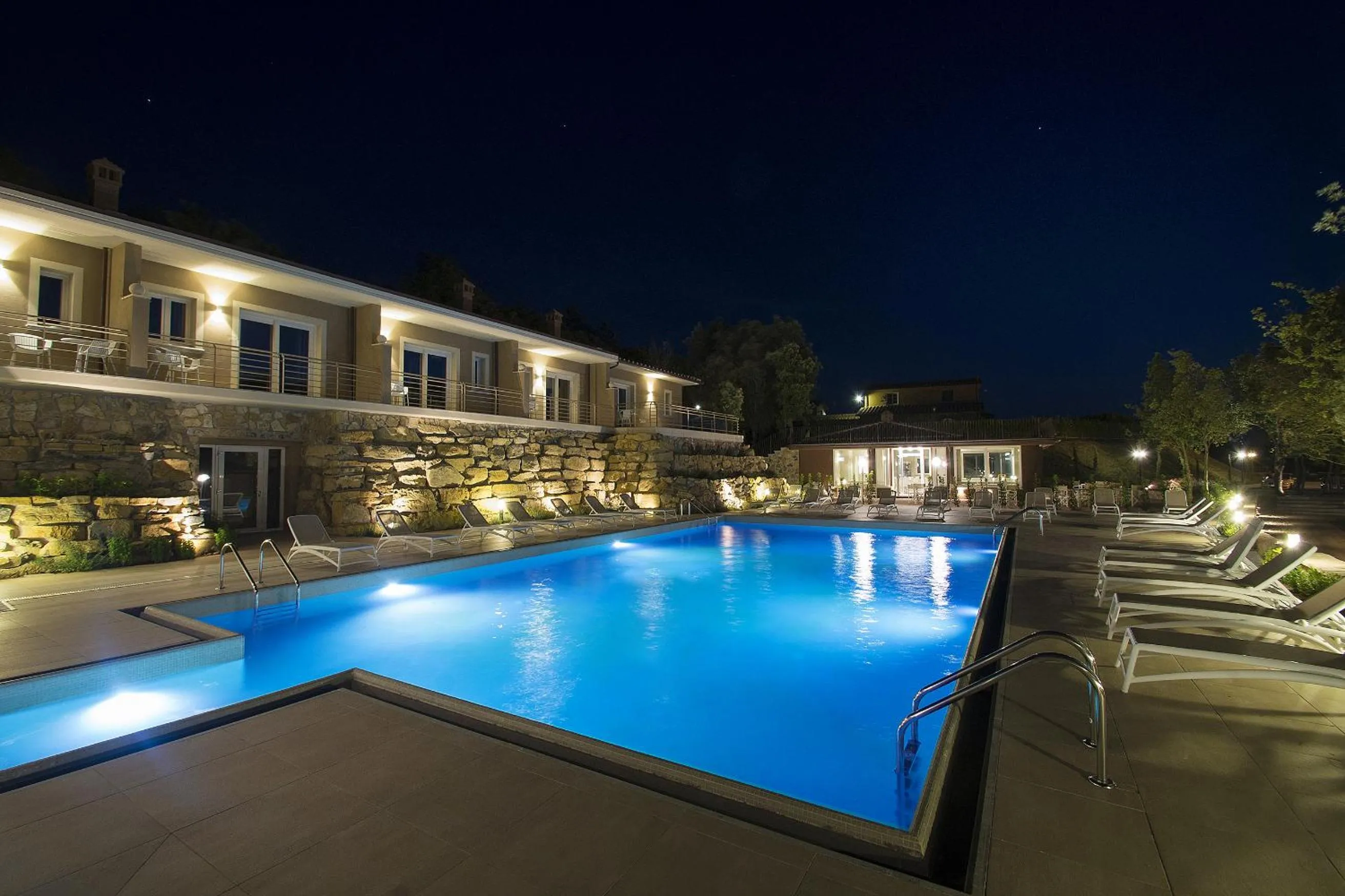 Open Air Bath in Relais I Piastroni