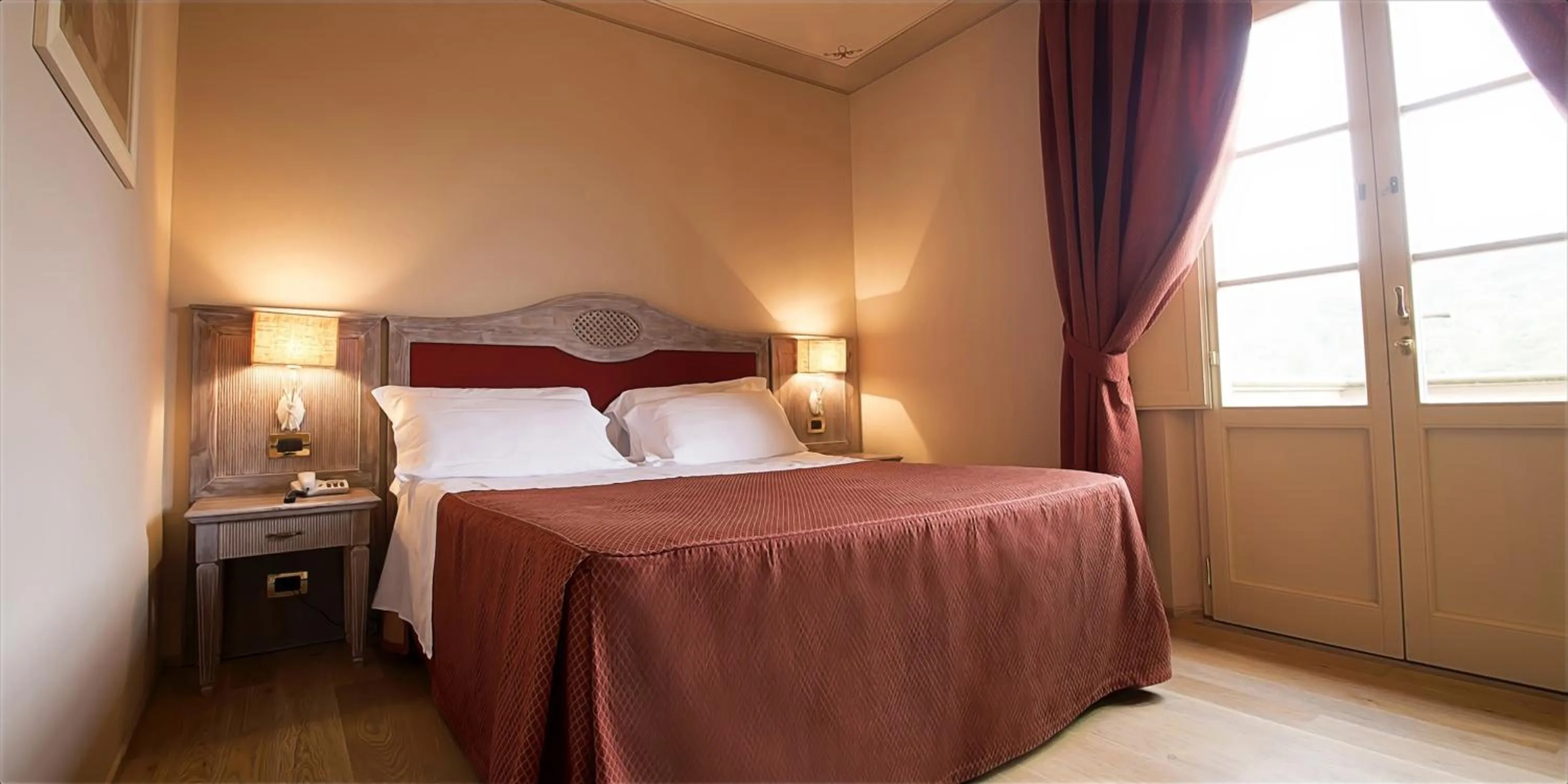 Balcony/Terrace, Bed in Relais I Piastroni