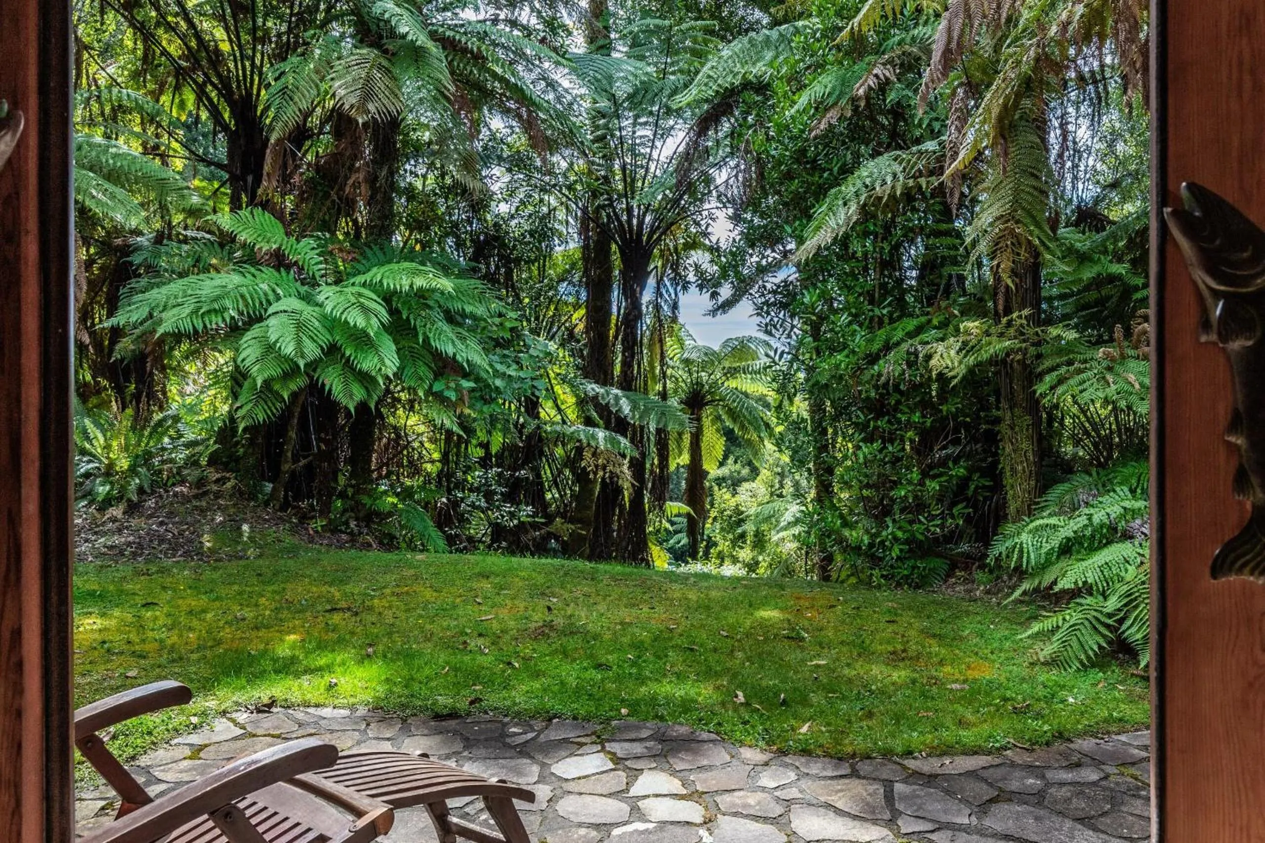 Garden in Treetops Lodge & Estate