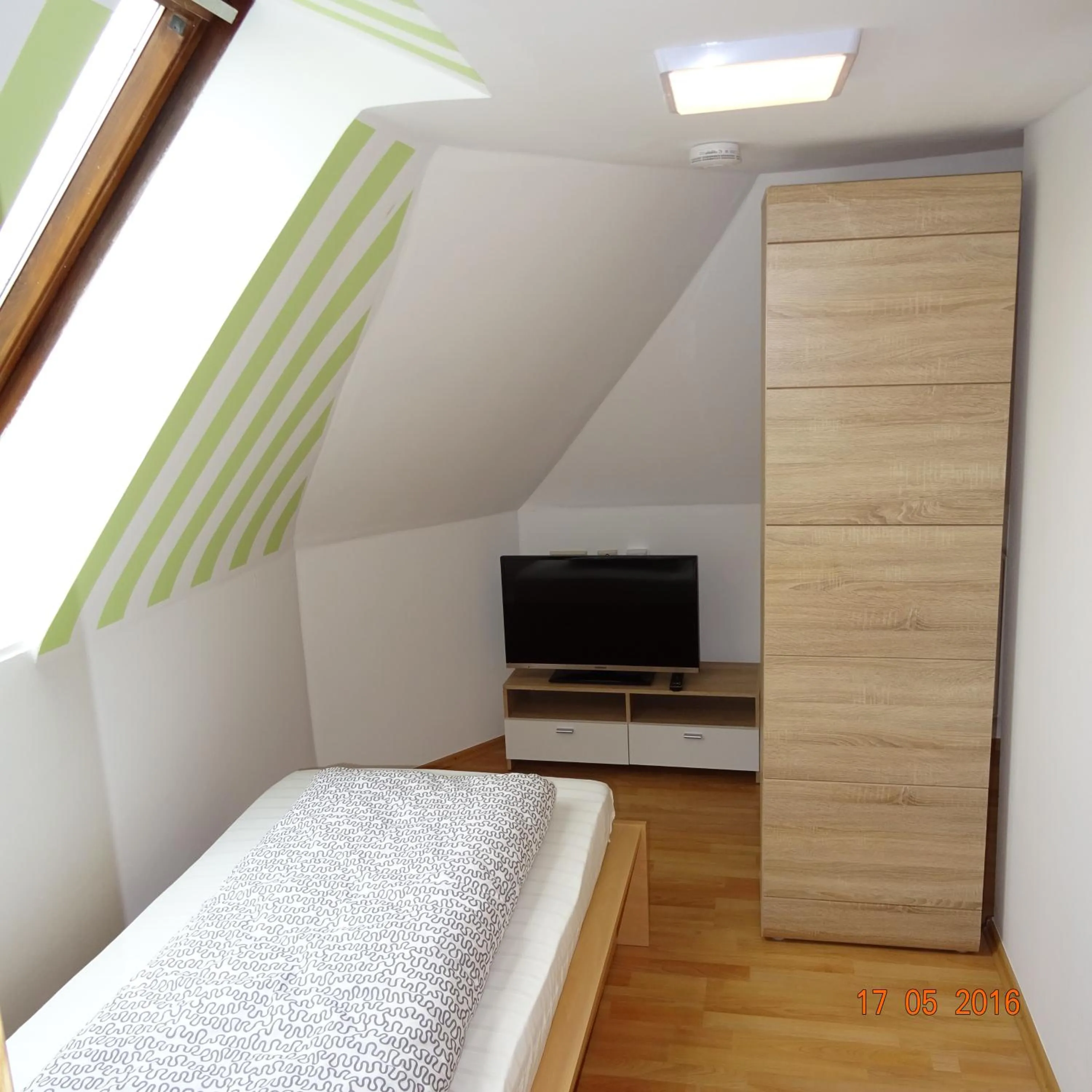 Decorative detail, Bed in Hotel Einstein