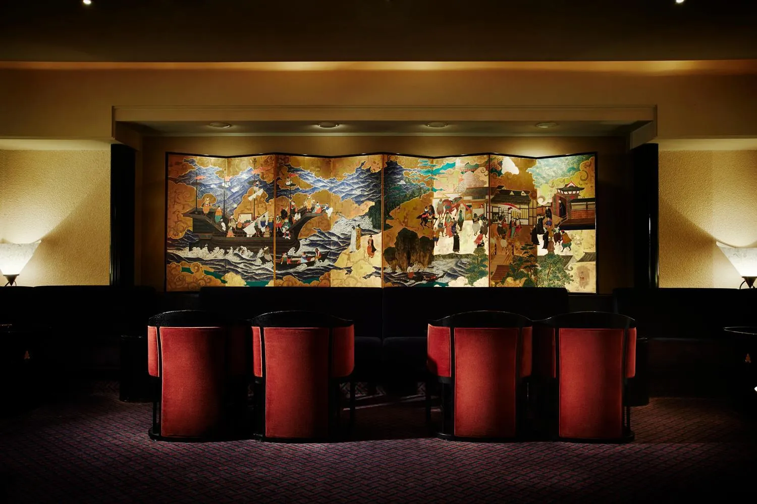 Lounge or bar in Hotel New Otani Osaka