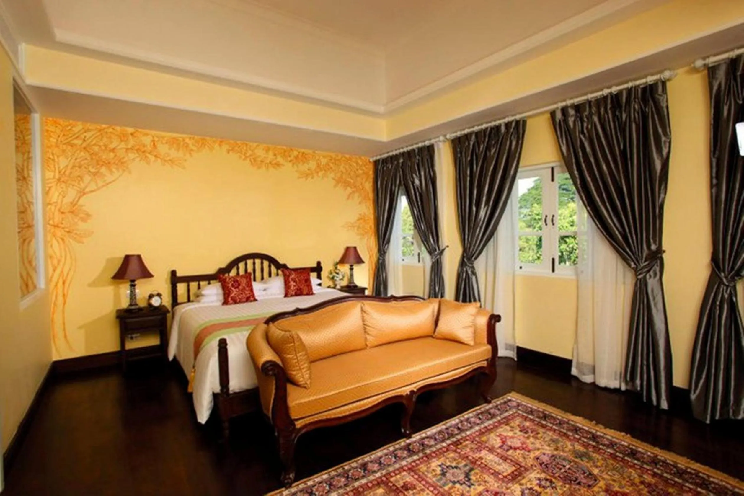 Bed in Ping Nakara Boutique Hotel And Spa