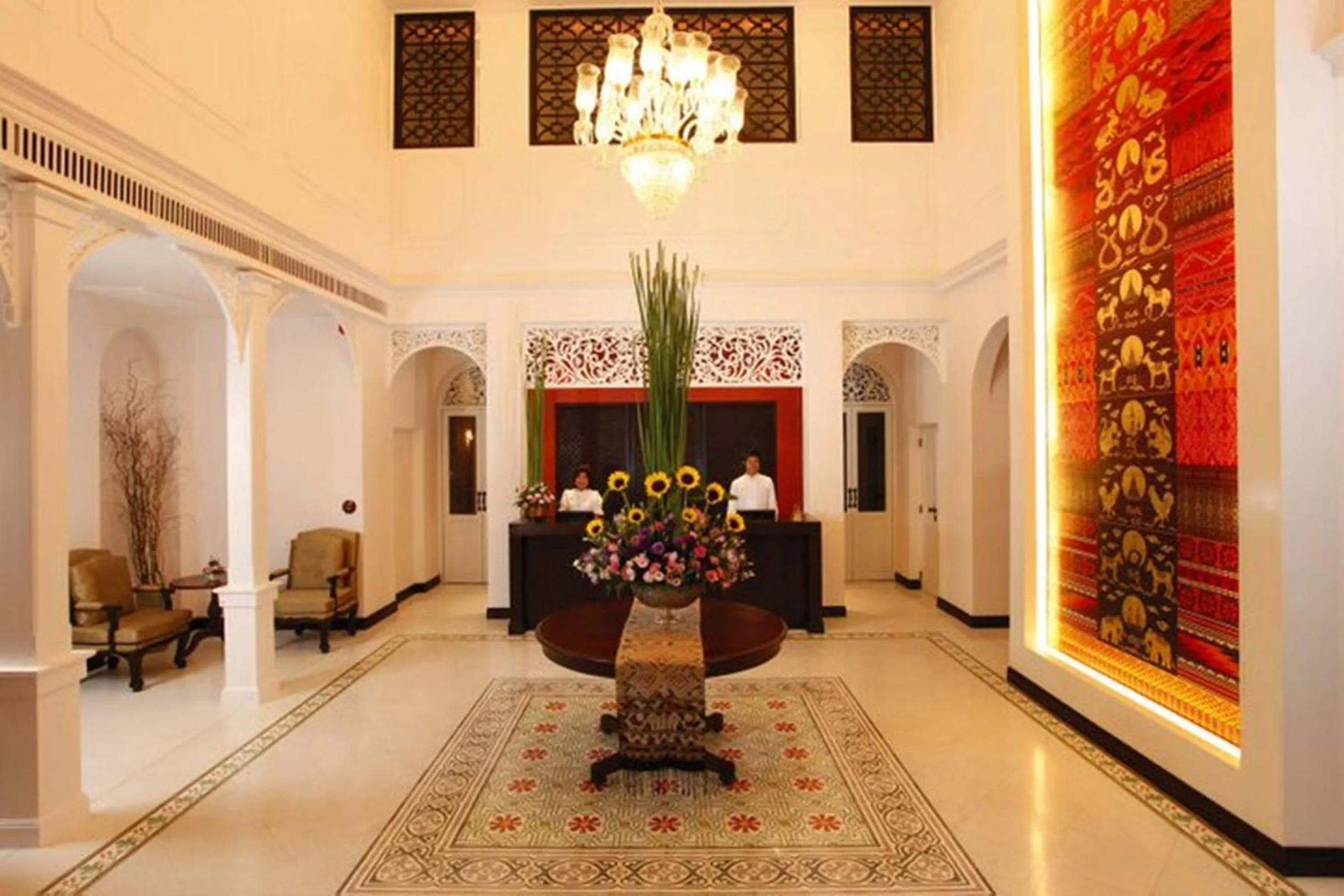 Lobby or reception in Ping Nakara Boutique Hotel And Spa