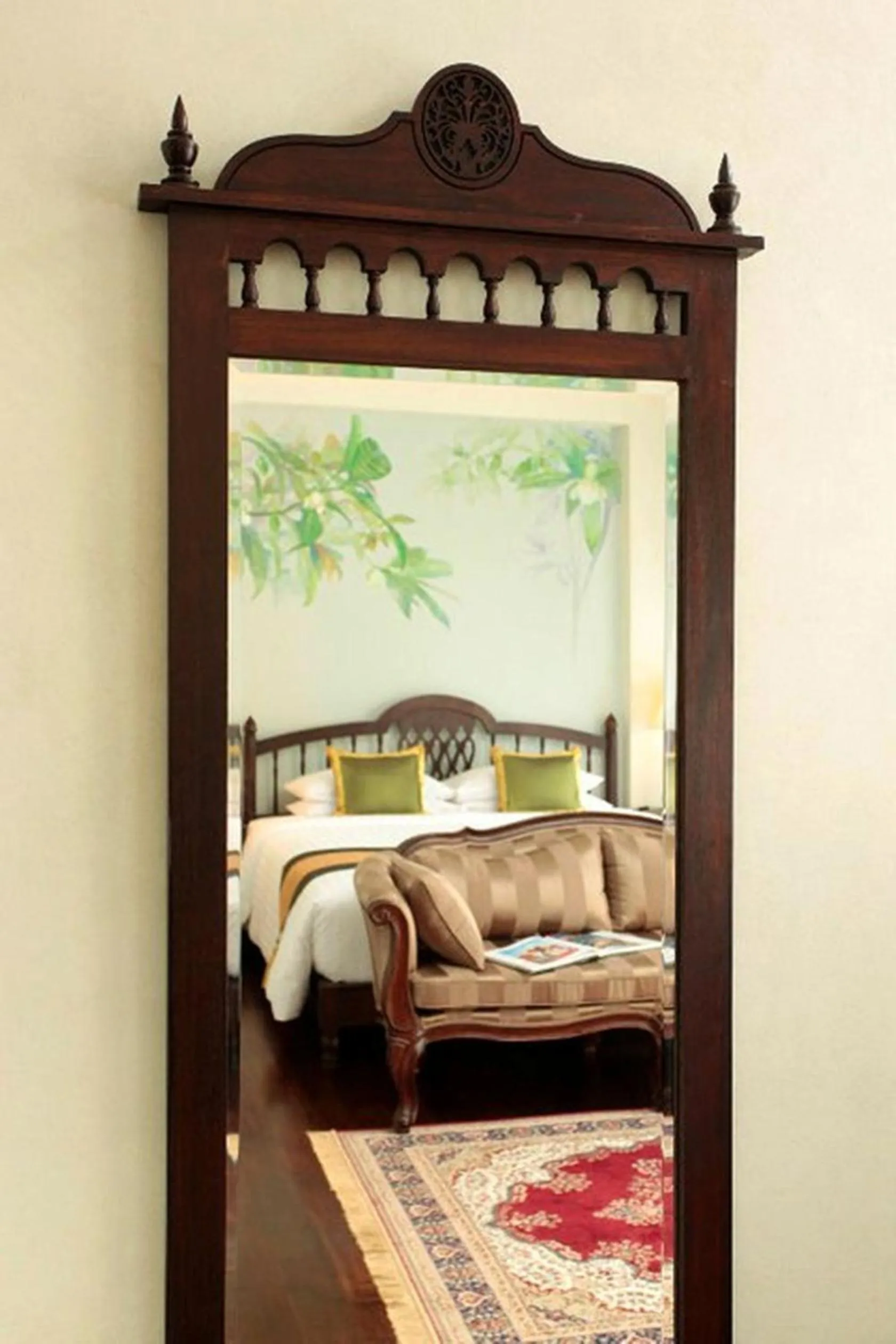 Decorative detail, Bed in Ping Nakara Boutique Hotel And Spa