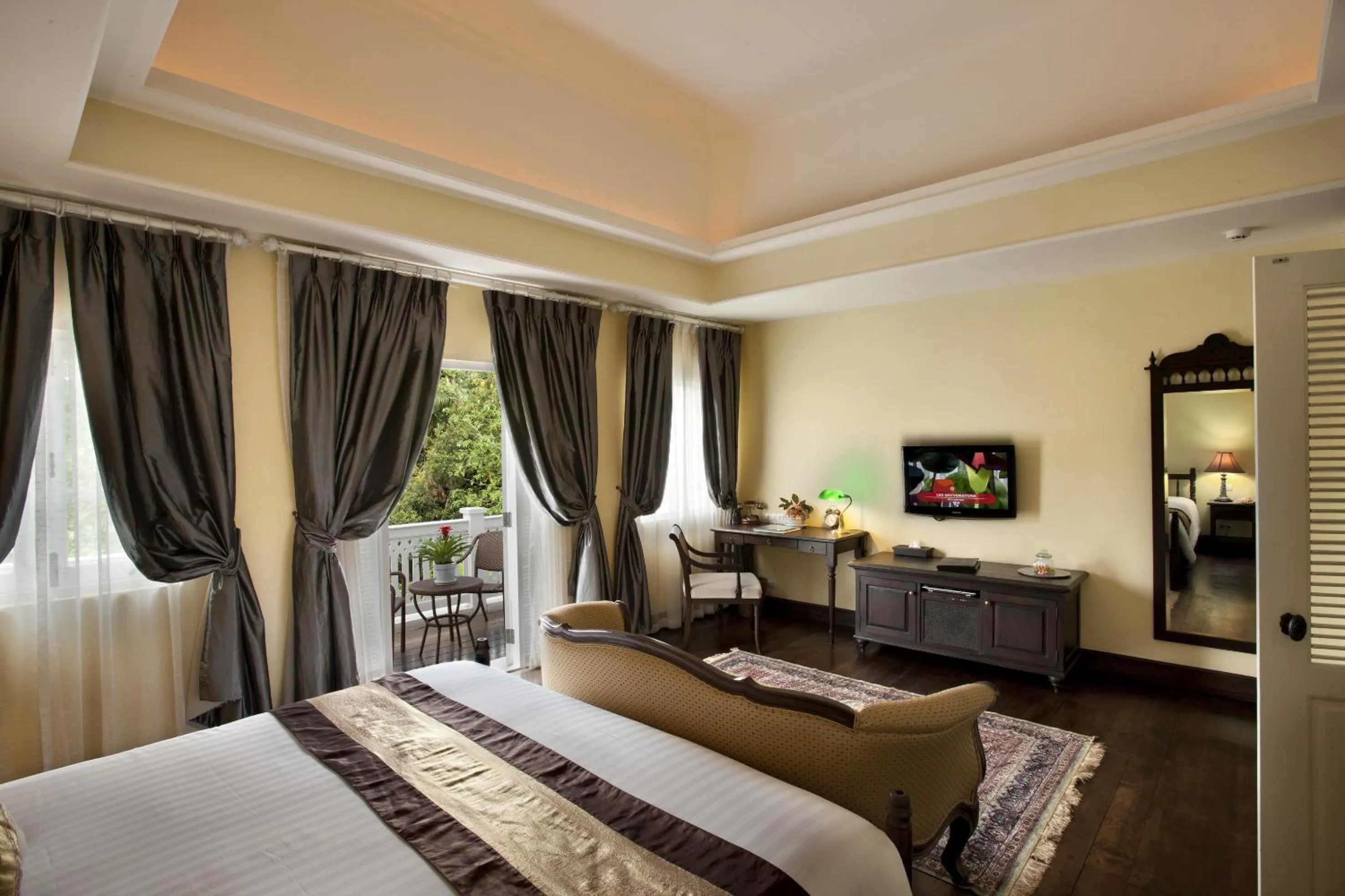 Bed in Ping Nakara Boutique Hotel And Spa