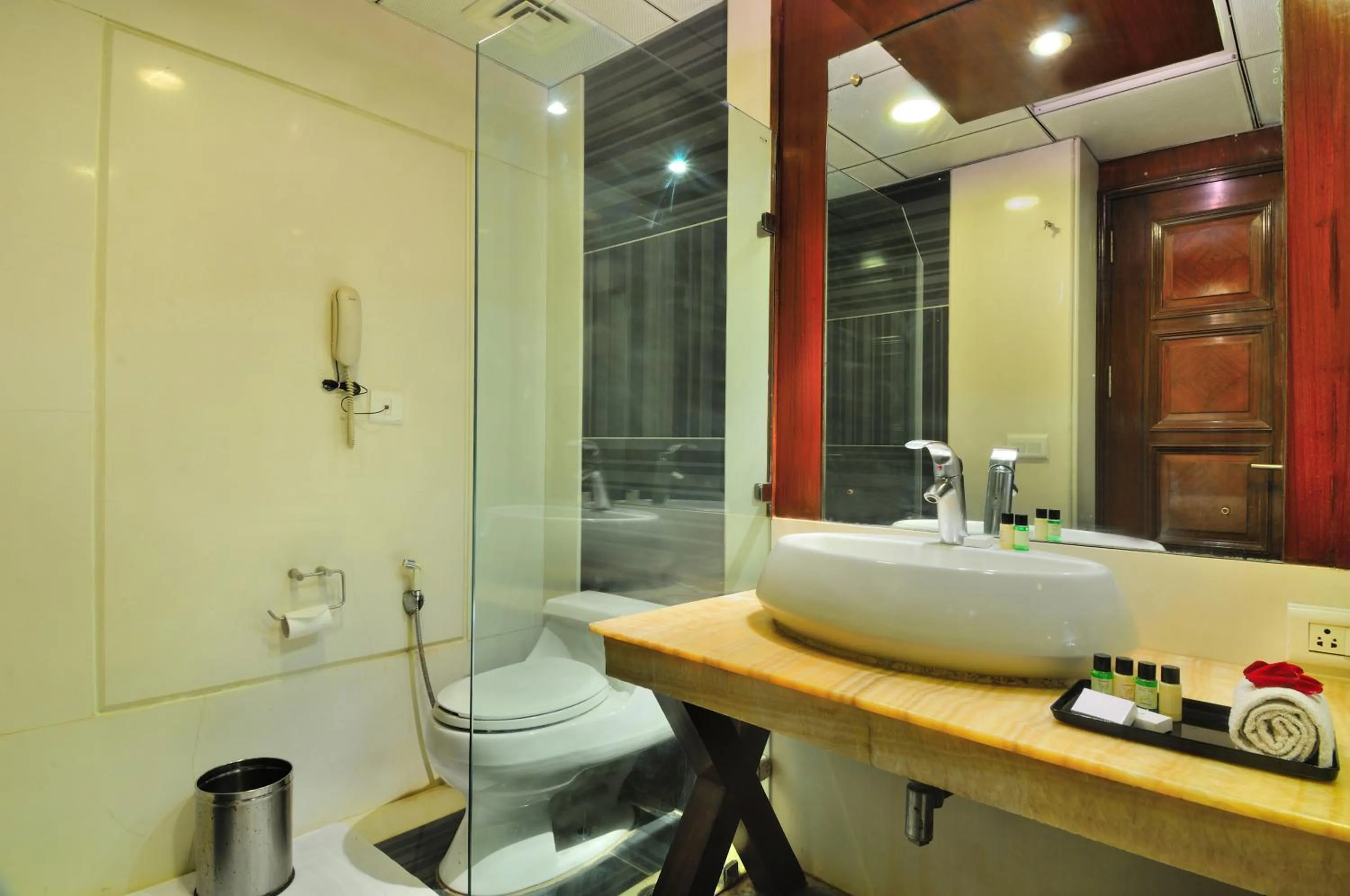 Bathroom in Hotel Aura - New Delhi Railway Station