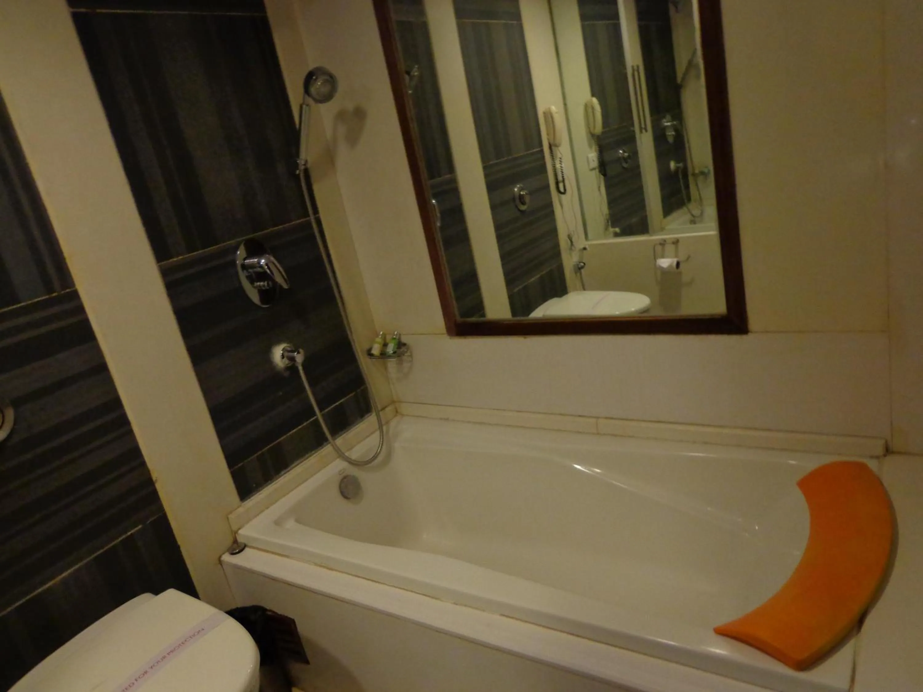 Bathroom in Hotel Aura - New Delhi Railway Station