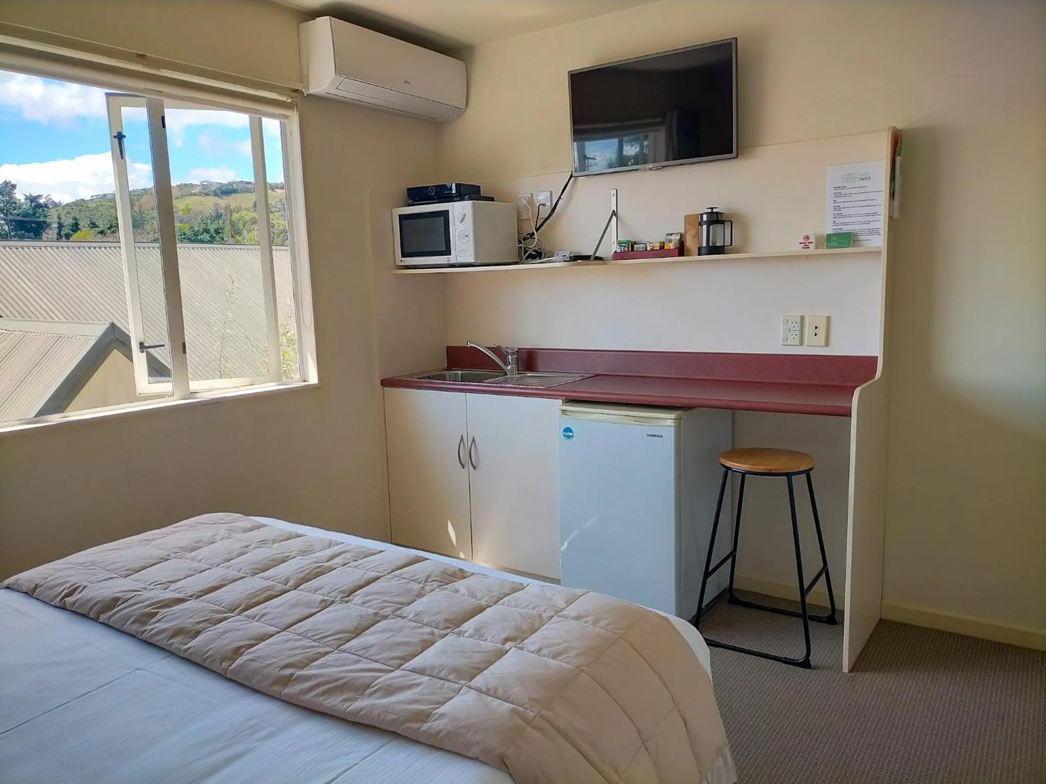 Bed in Boutique Motel