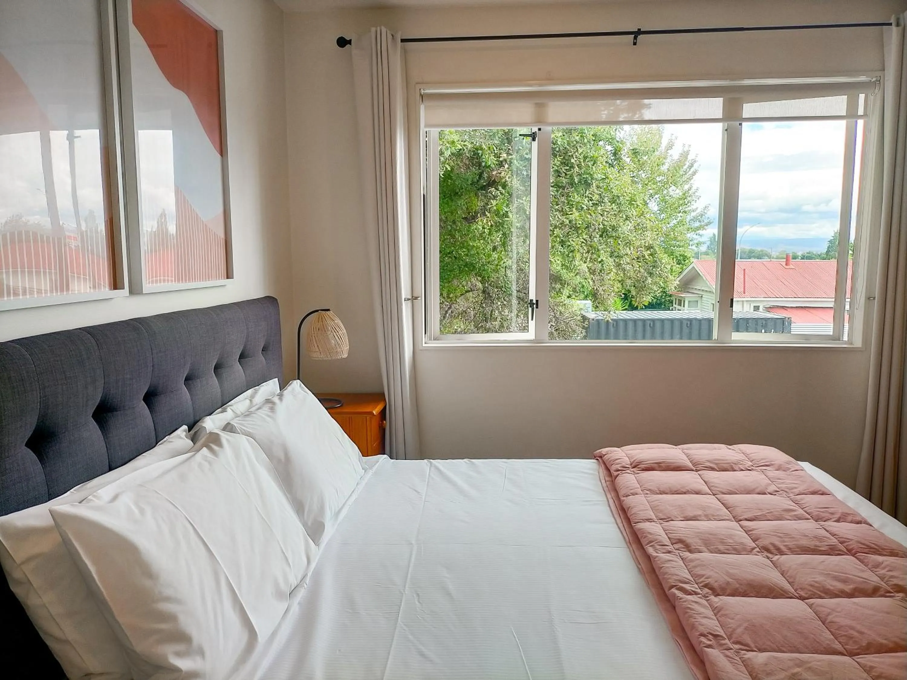 Bed in Boutique Motel