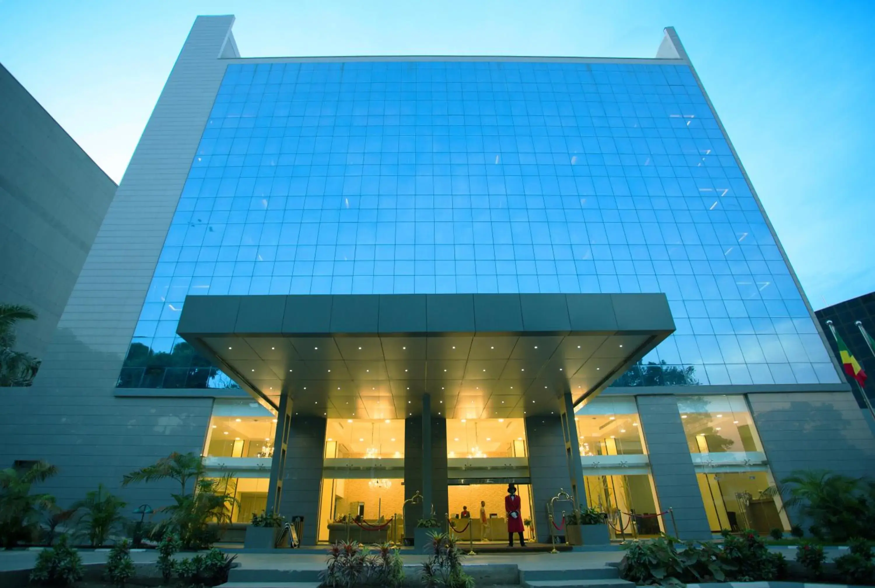 Facade/entrance in GHS Hotel Facade/entrance in GHS Hotel