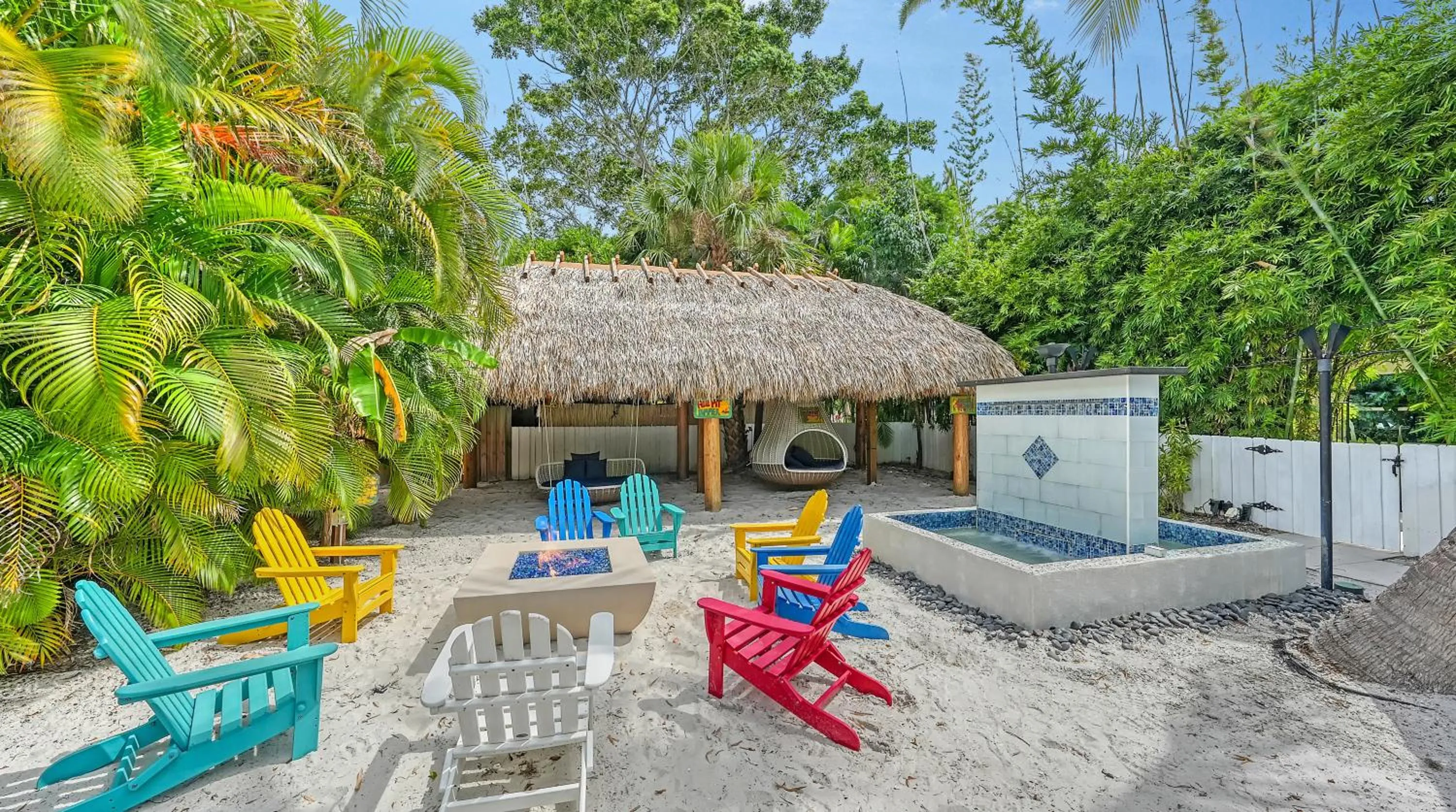 flat iron in Siesta Key Palms Resort