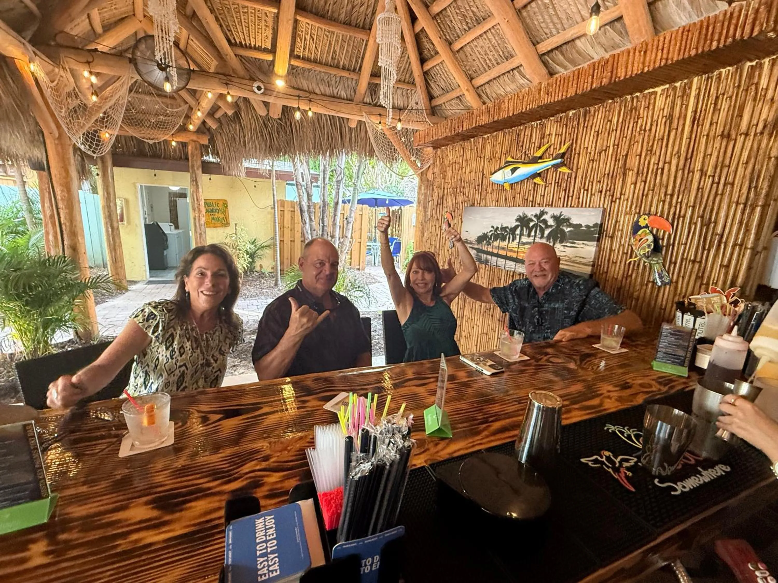 Lounge or bar in Siesta Key Palms Resort