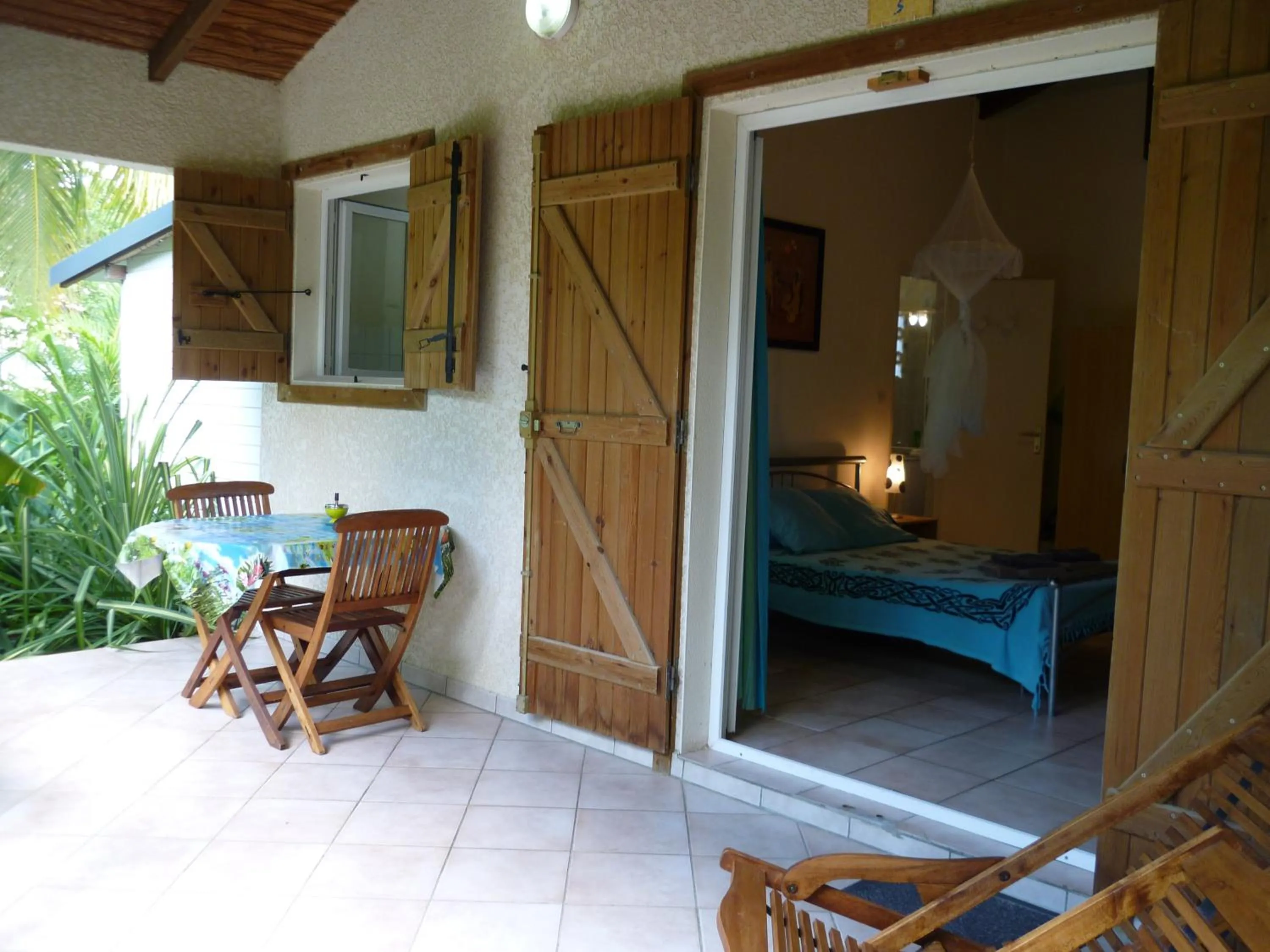 Patio, Bed in Ti-Soleil