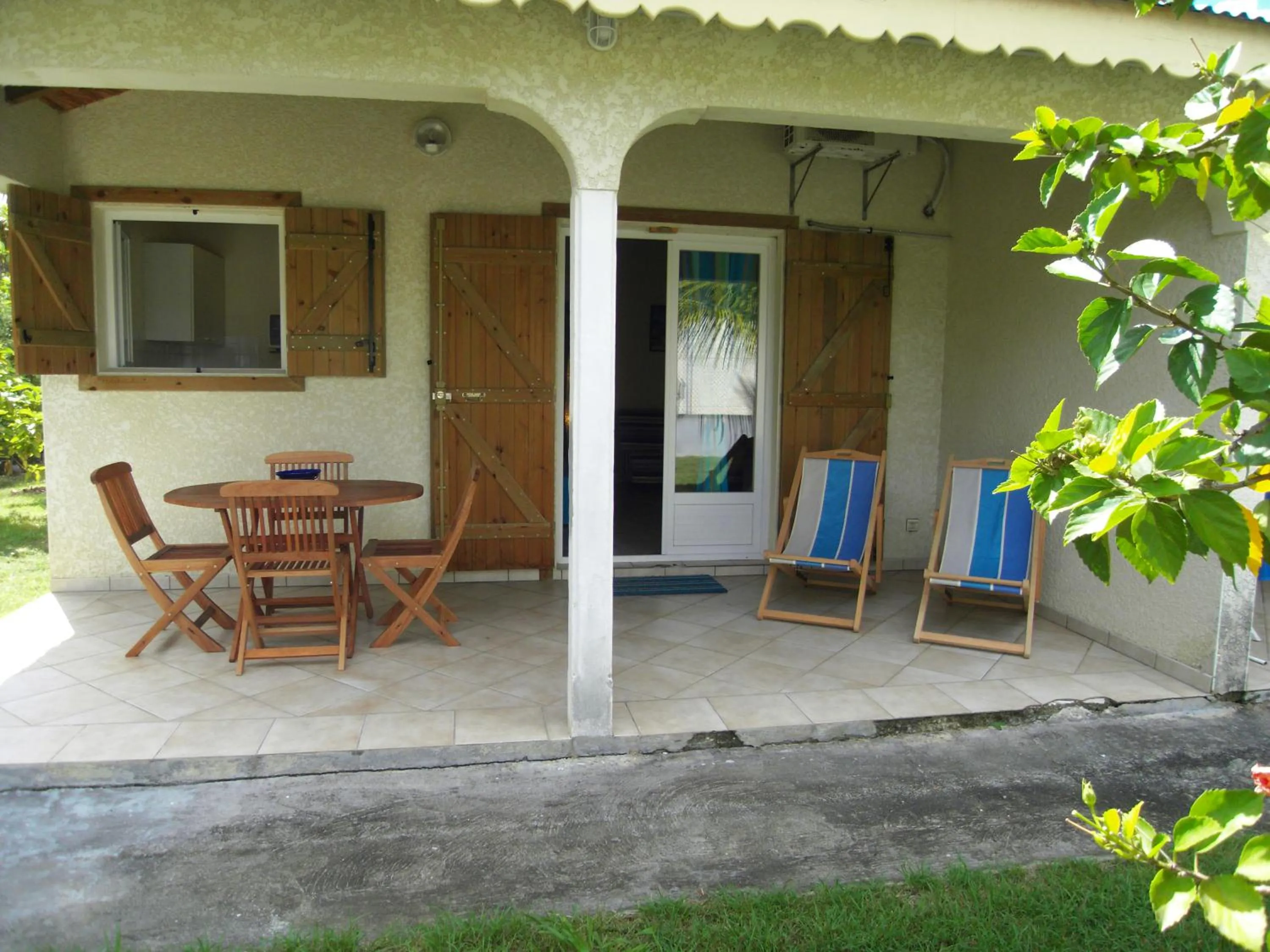 Patio in Ti-Soleil