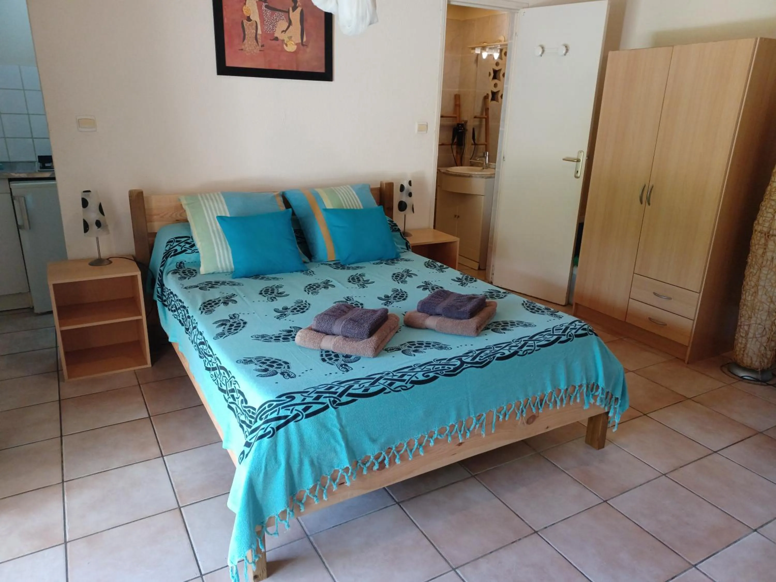 Bedroom, Bed in Ti-Soleil