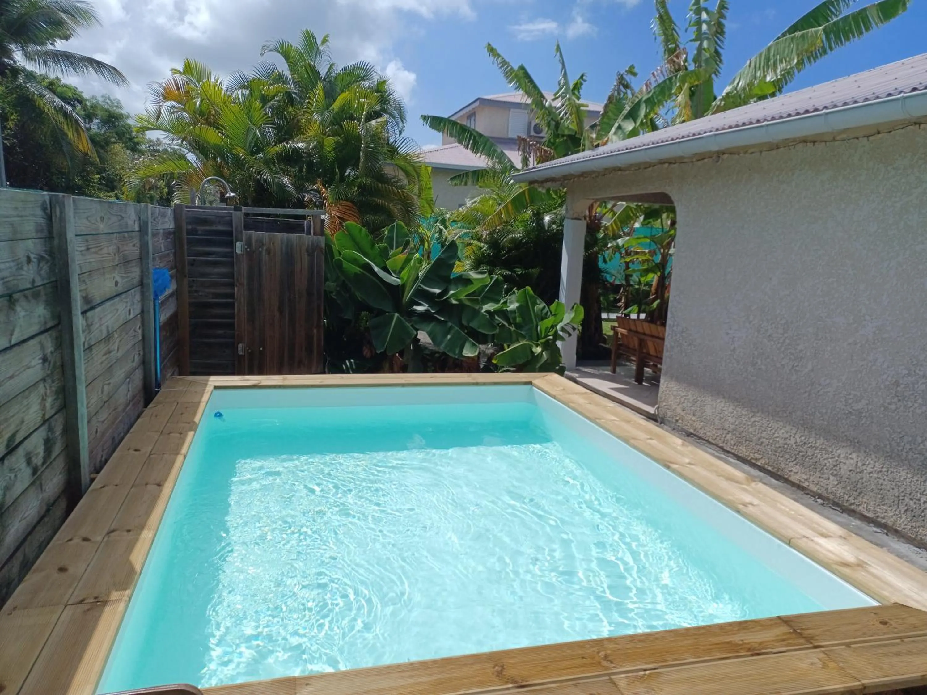 Pool view in Ti-Soleil