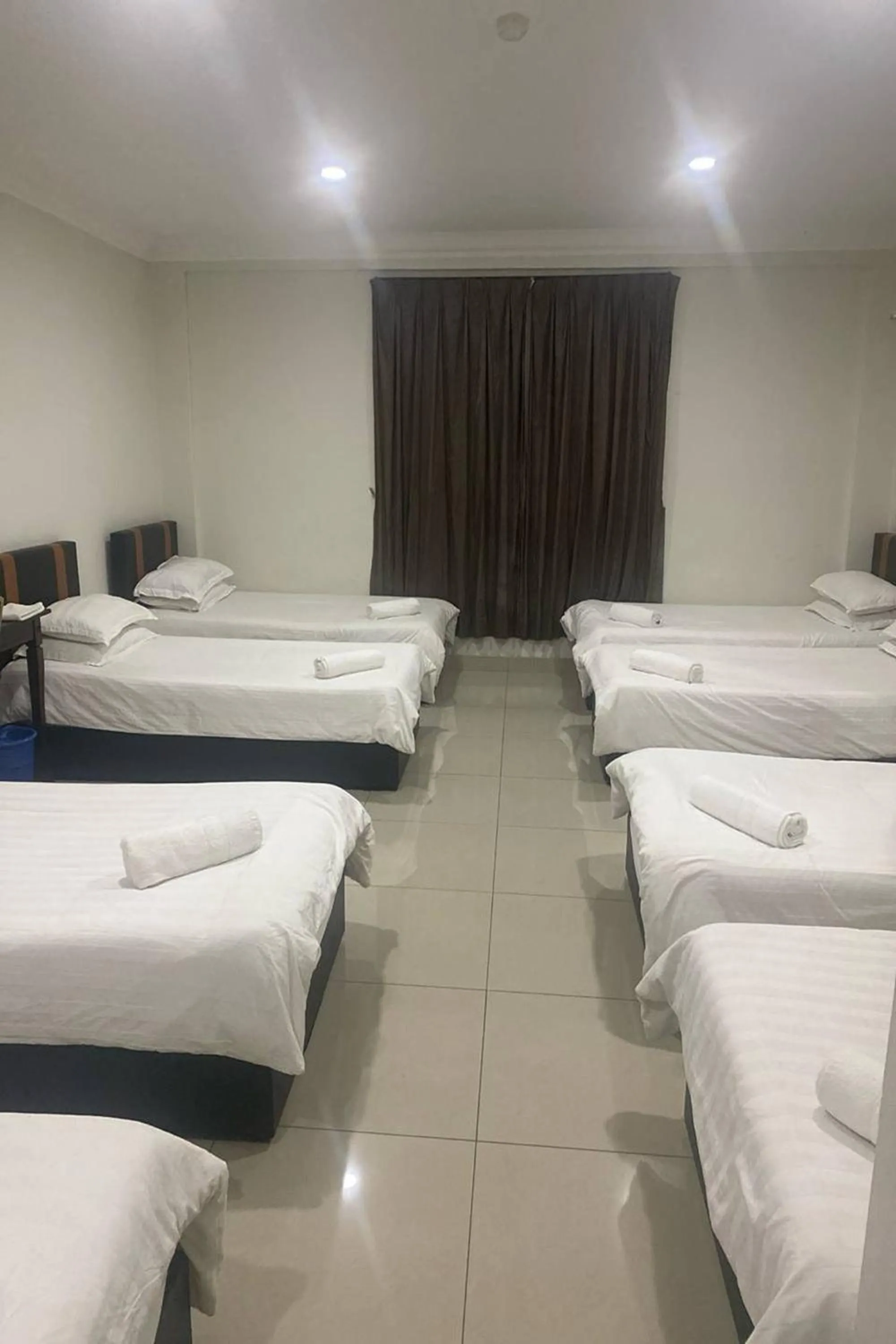 Bed in Hotel Mutiara KGMMB, Melaka