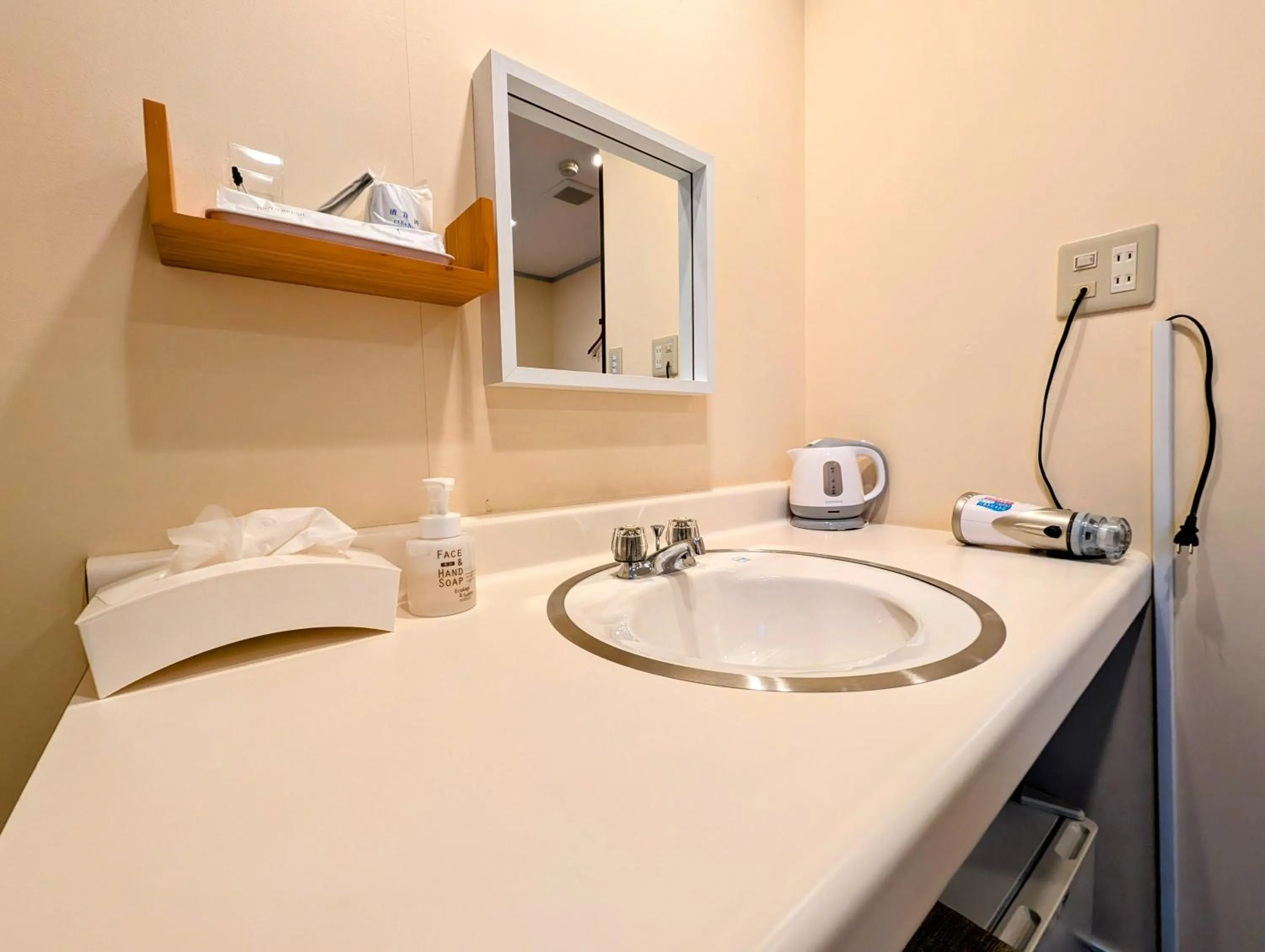 Photo of the whole room in Kanazawa Station Hotel