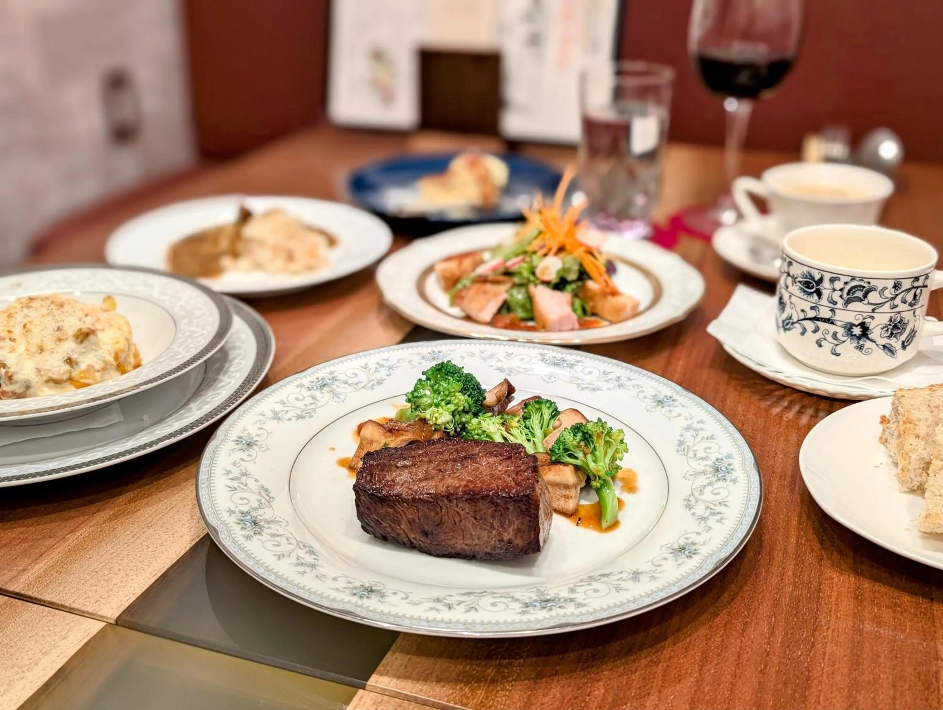 Dinner in Kanazawa Station Hotel