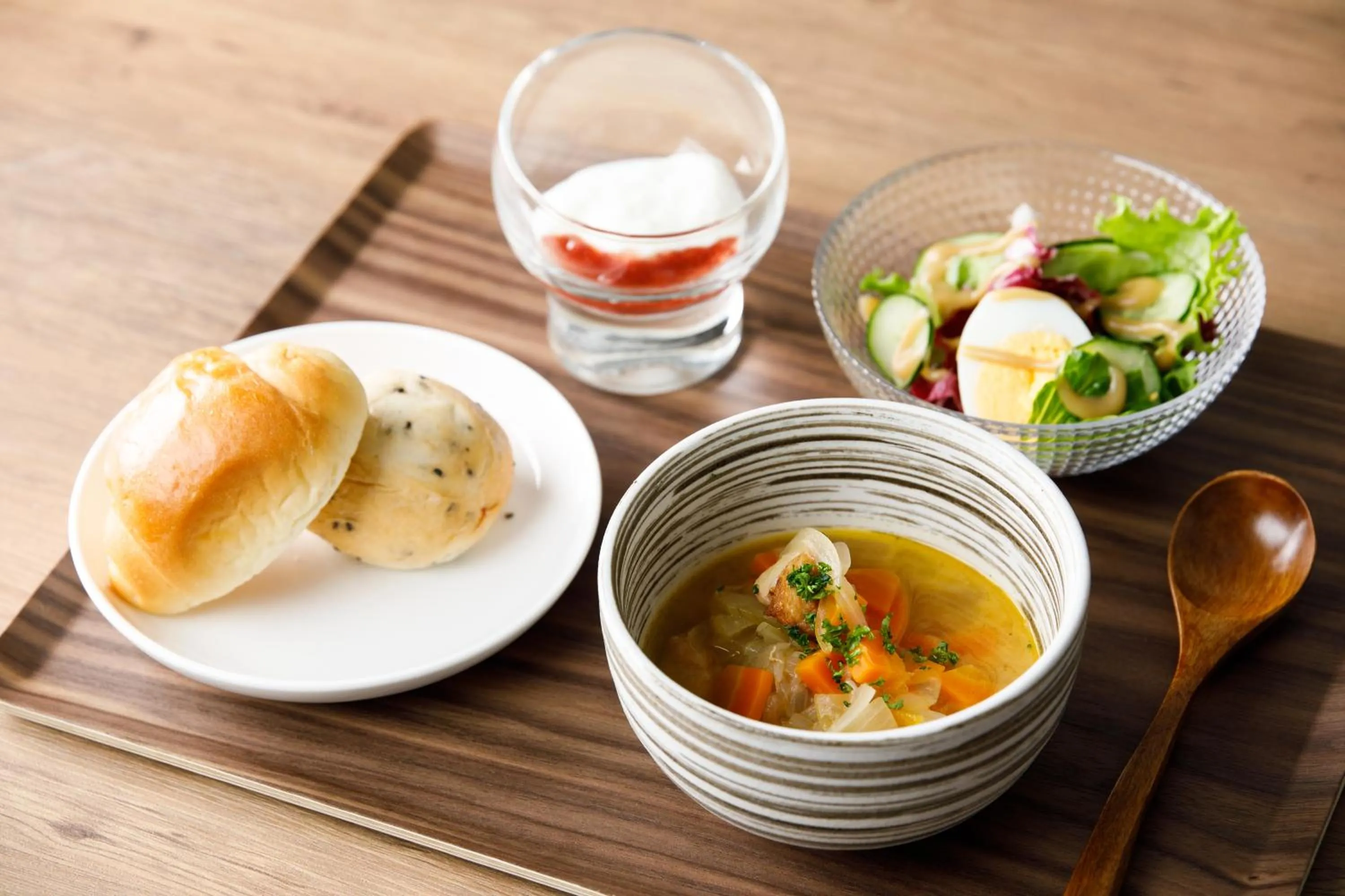 Breakfast in Kanazawa Station Hotel