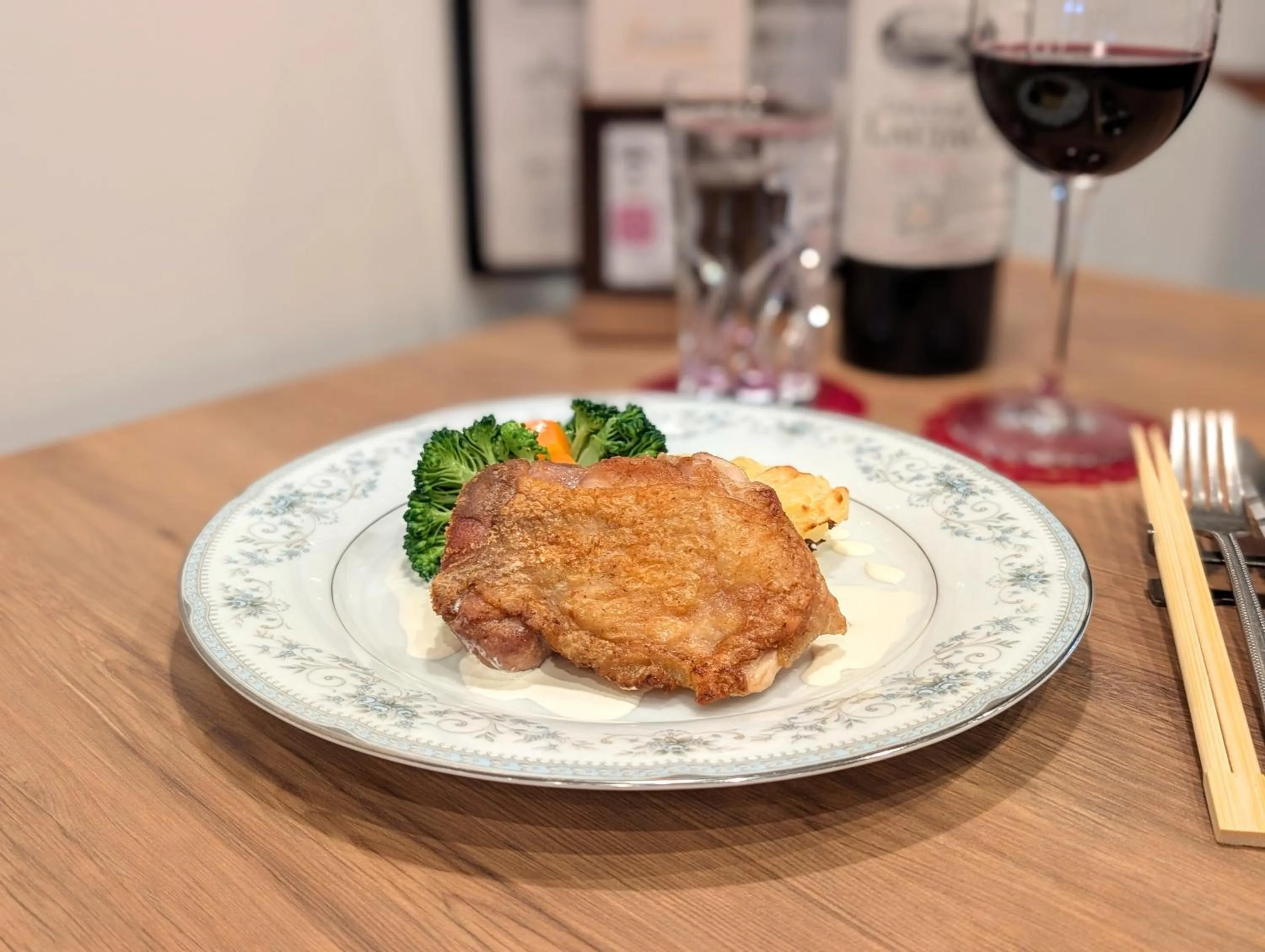 Dinner in Kanazawa Station Hotel