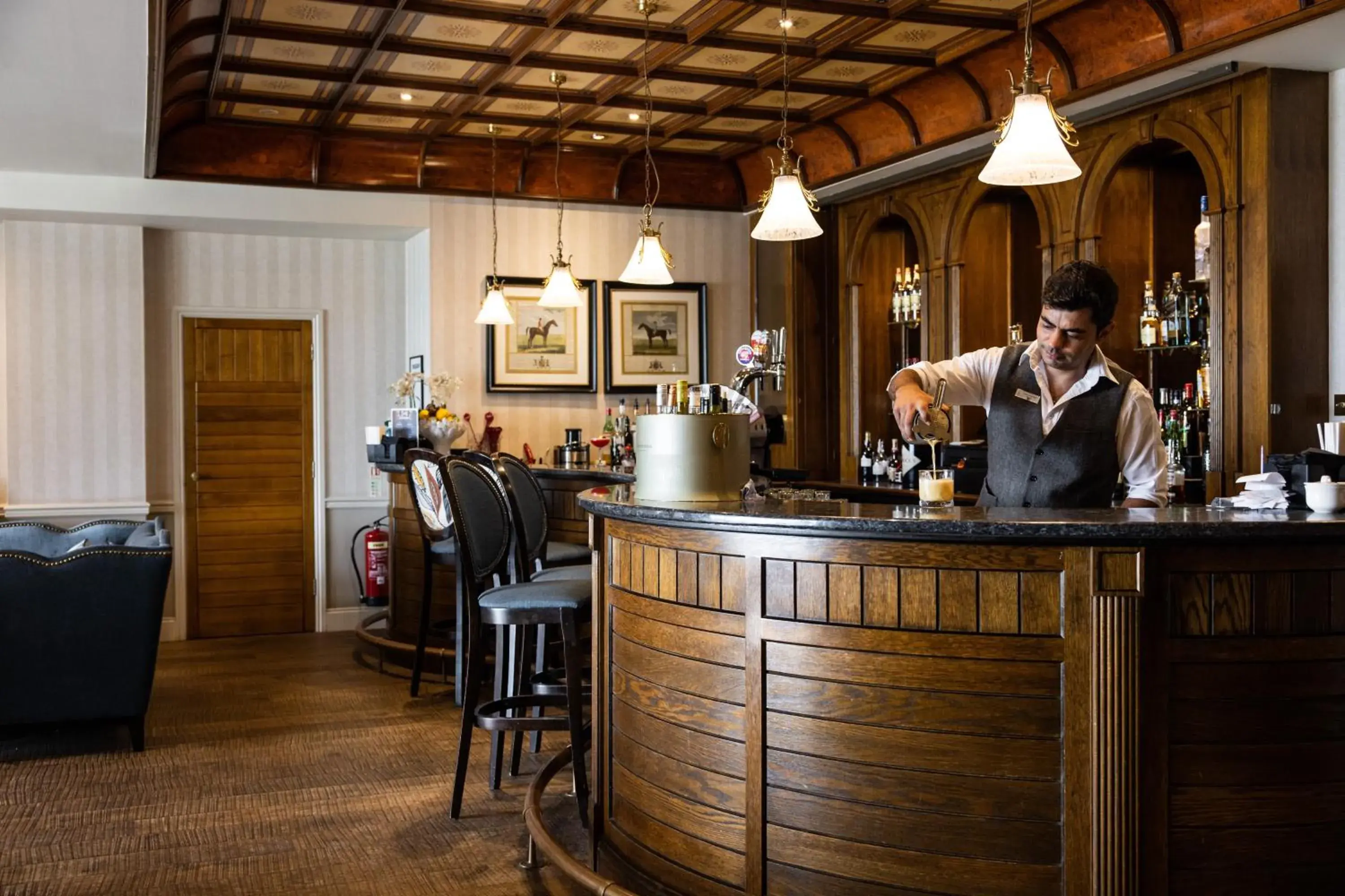 Lounge or bar in St Brelade's Bay Hotel Lounge or bar in St Brelade's Bay Hotel