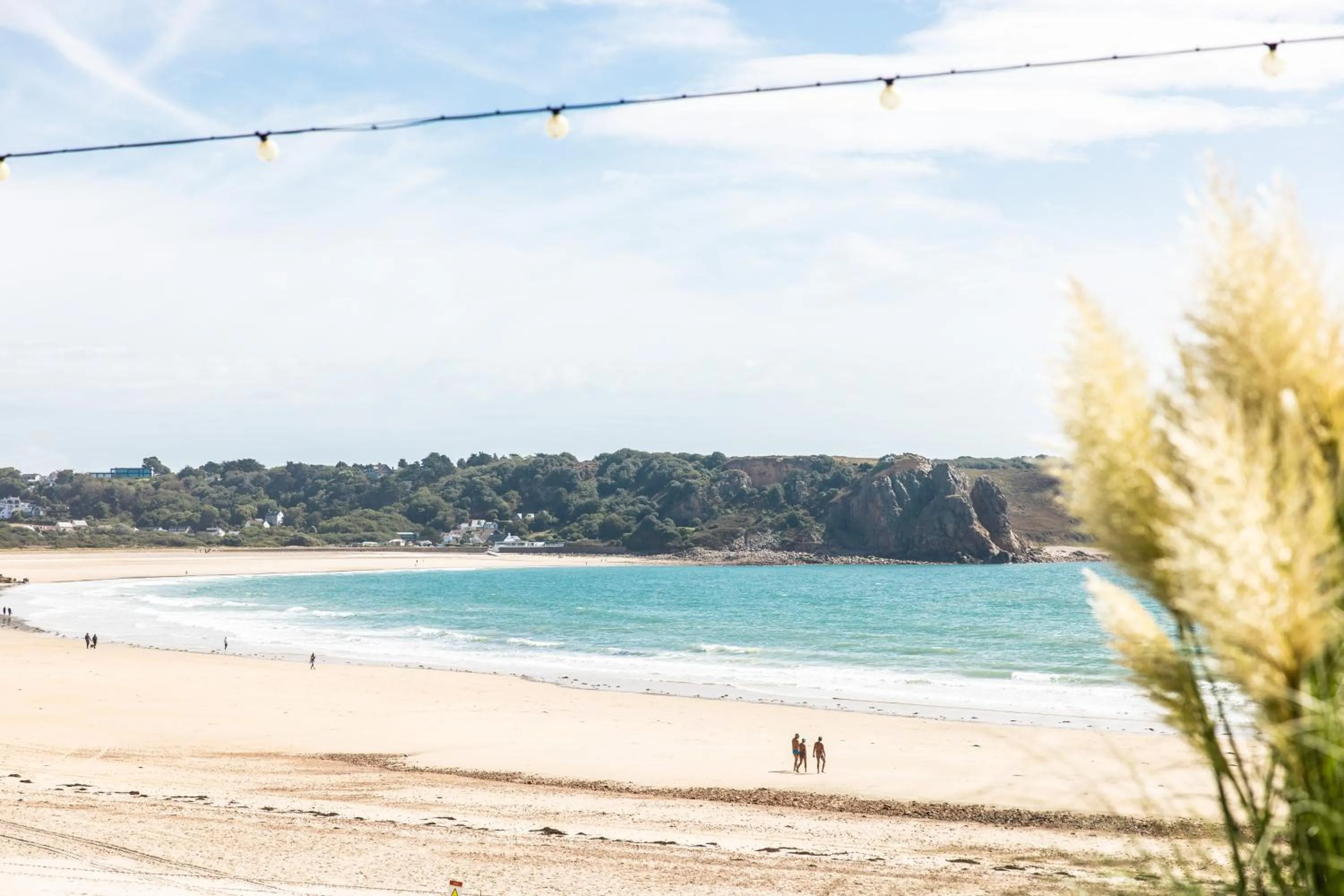 Beach in St Brelade's Bay Hotel