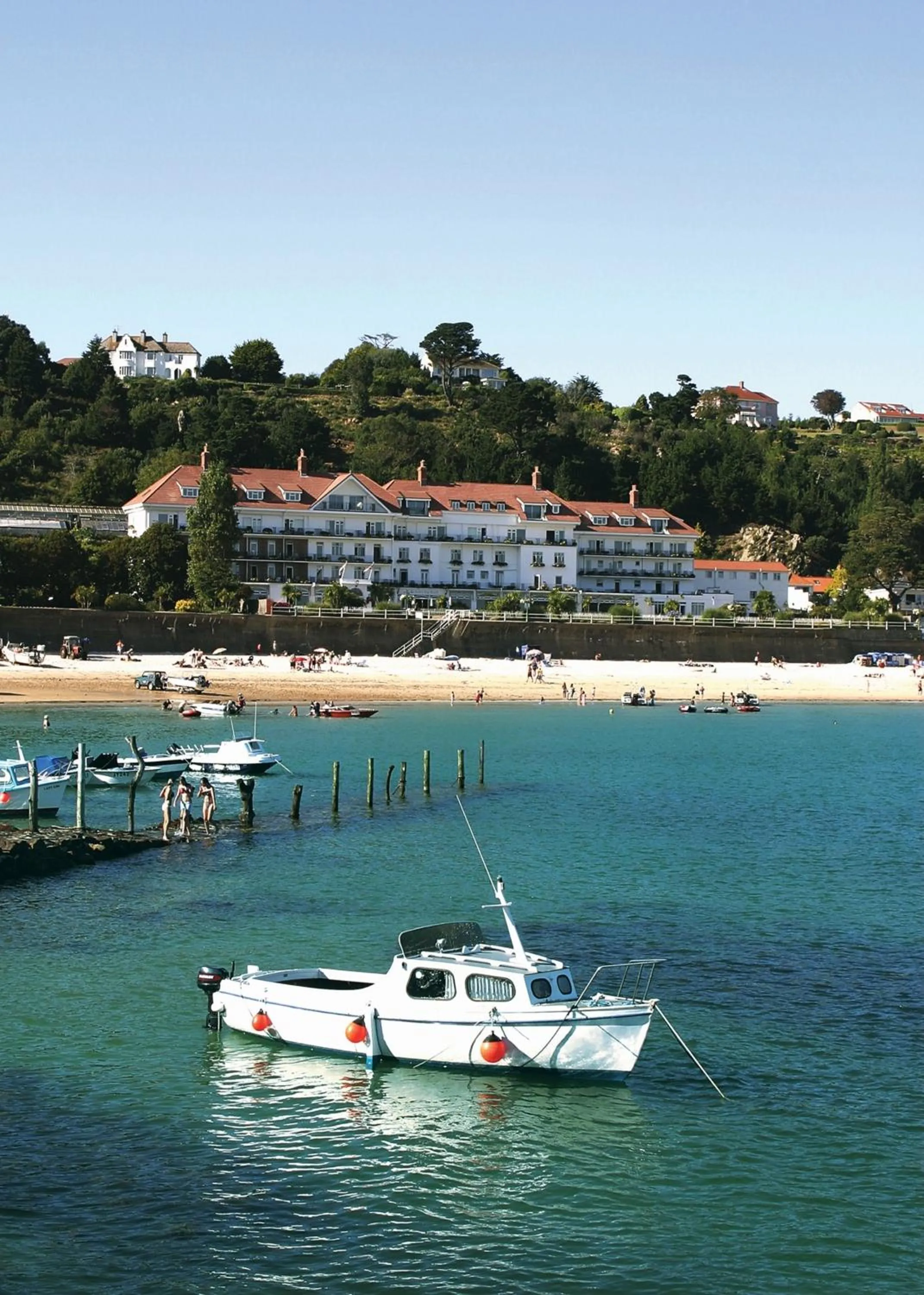 Facade/entrance in St Brelade's Bay Hotel