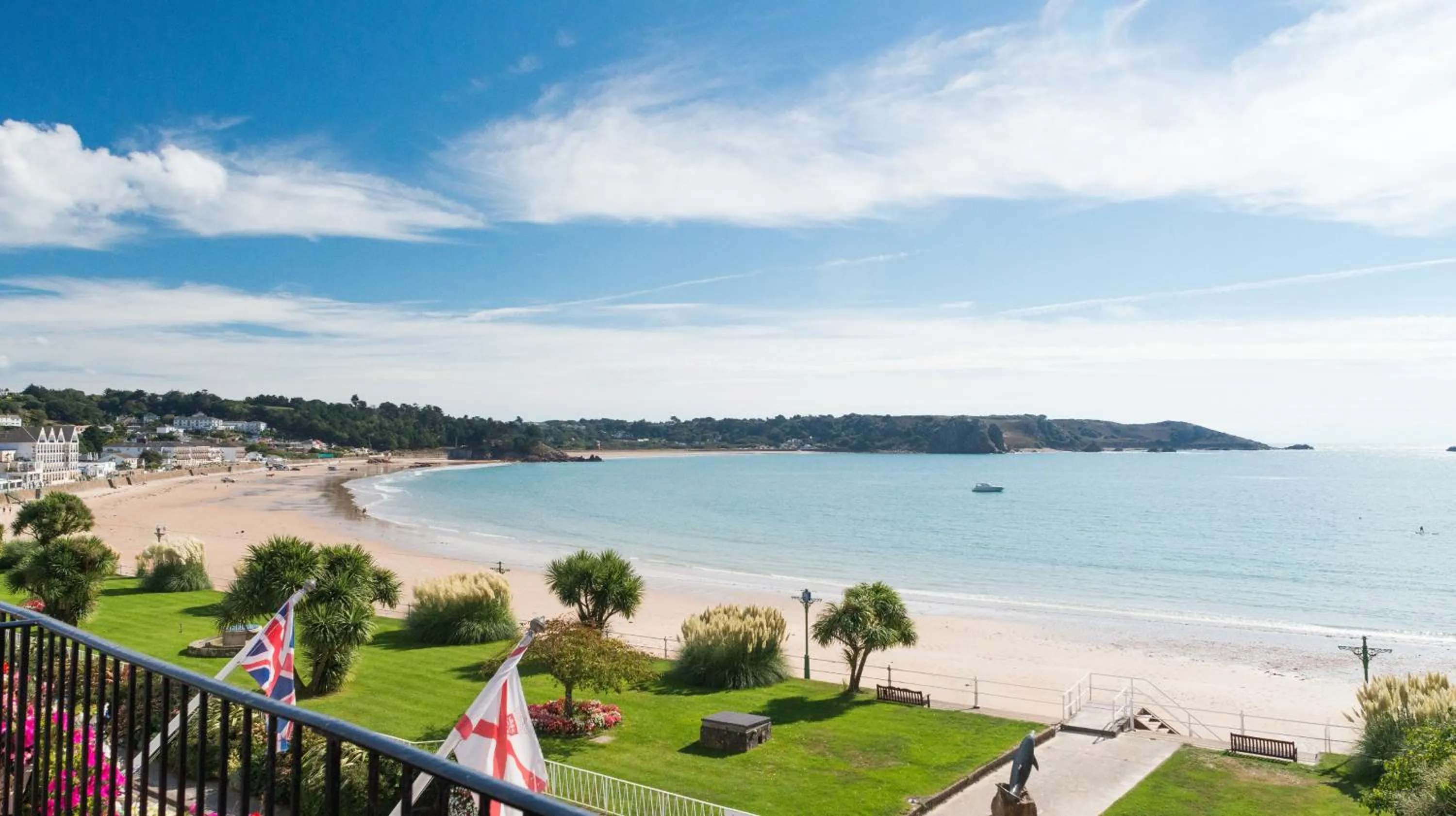 Sea view in St Brelade's Bay Hotel