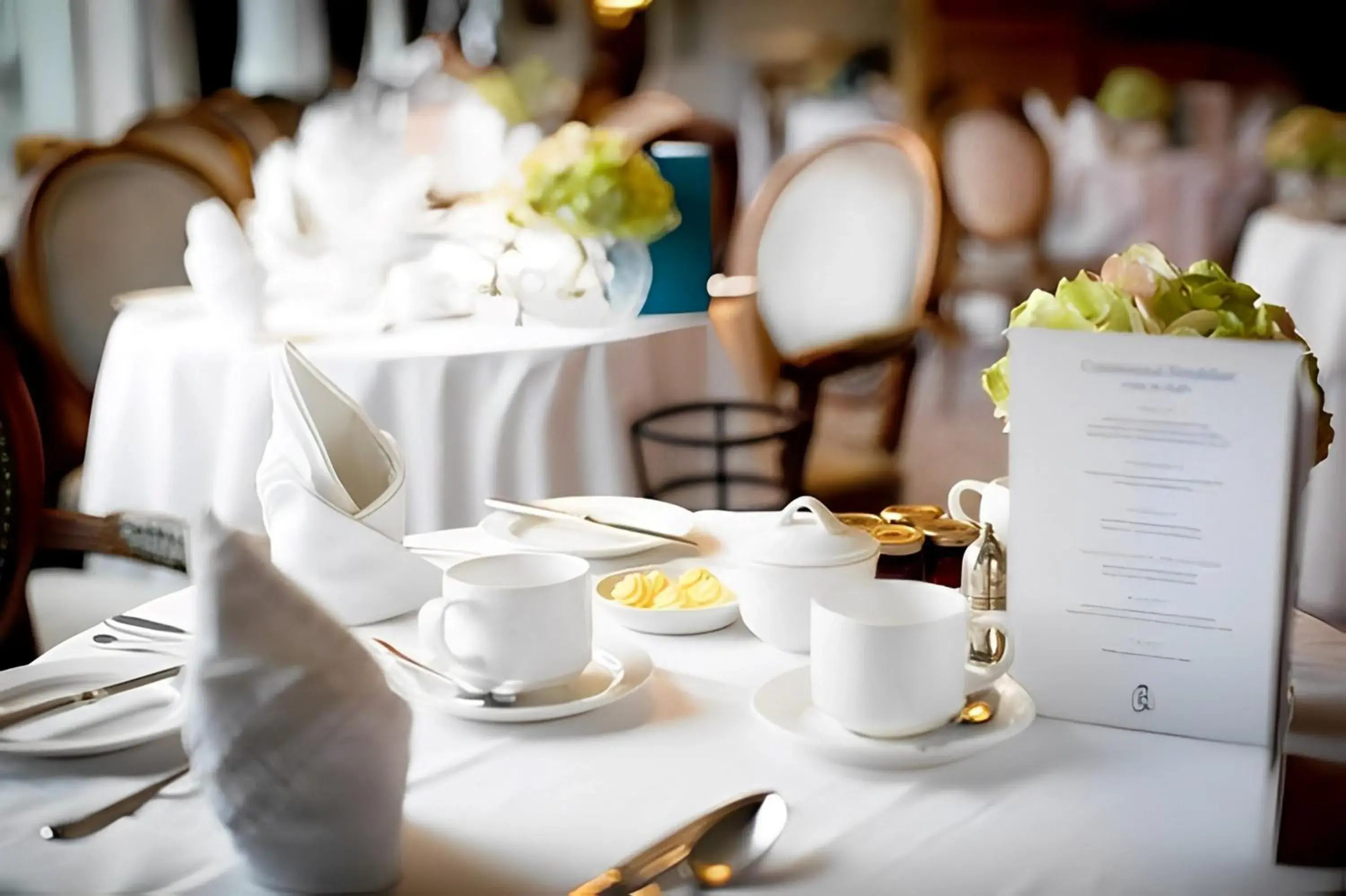 Breakfast in St Brelade's Bay Hotel Breakfast in St Brelade's Bay Hotel