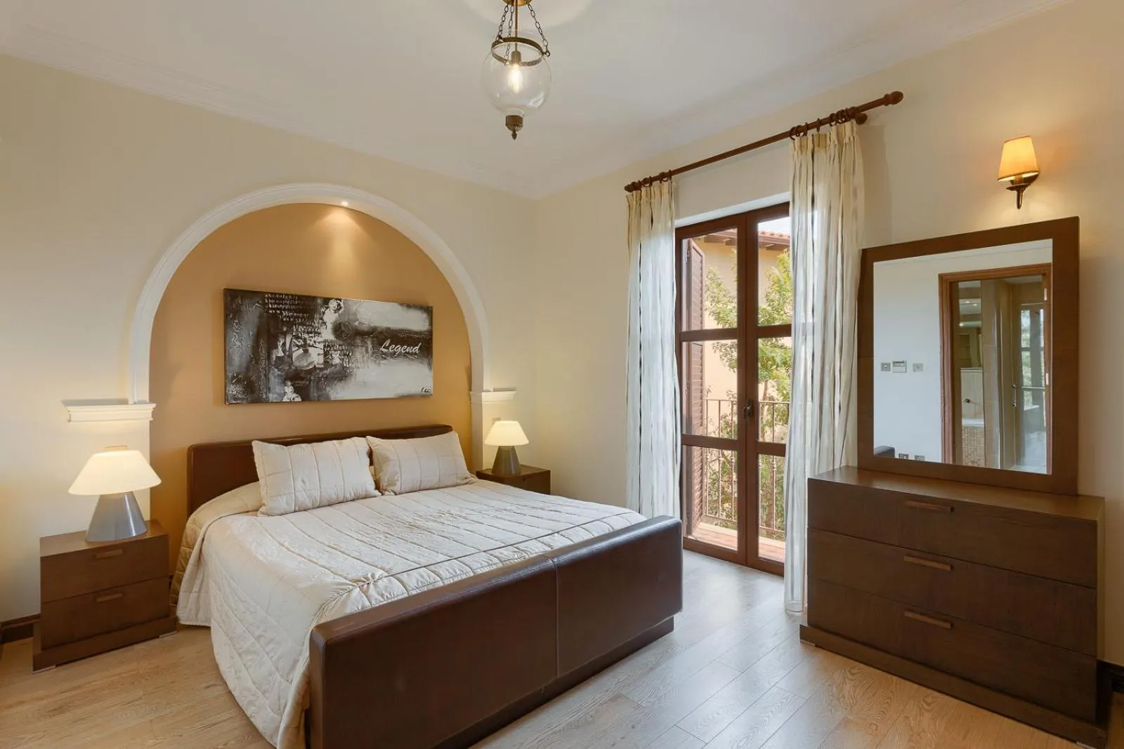Bedroom, Bed in Aphrodite Hills Rentals - Apartments