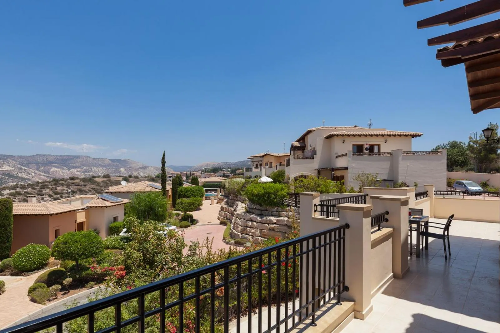 Balcony/Terrace in Aphrodite Hills Rentals - Apartments