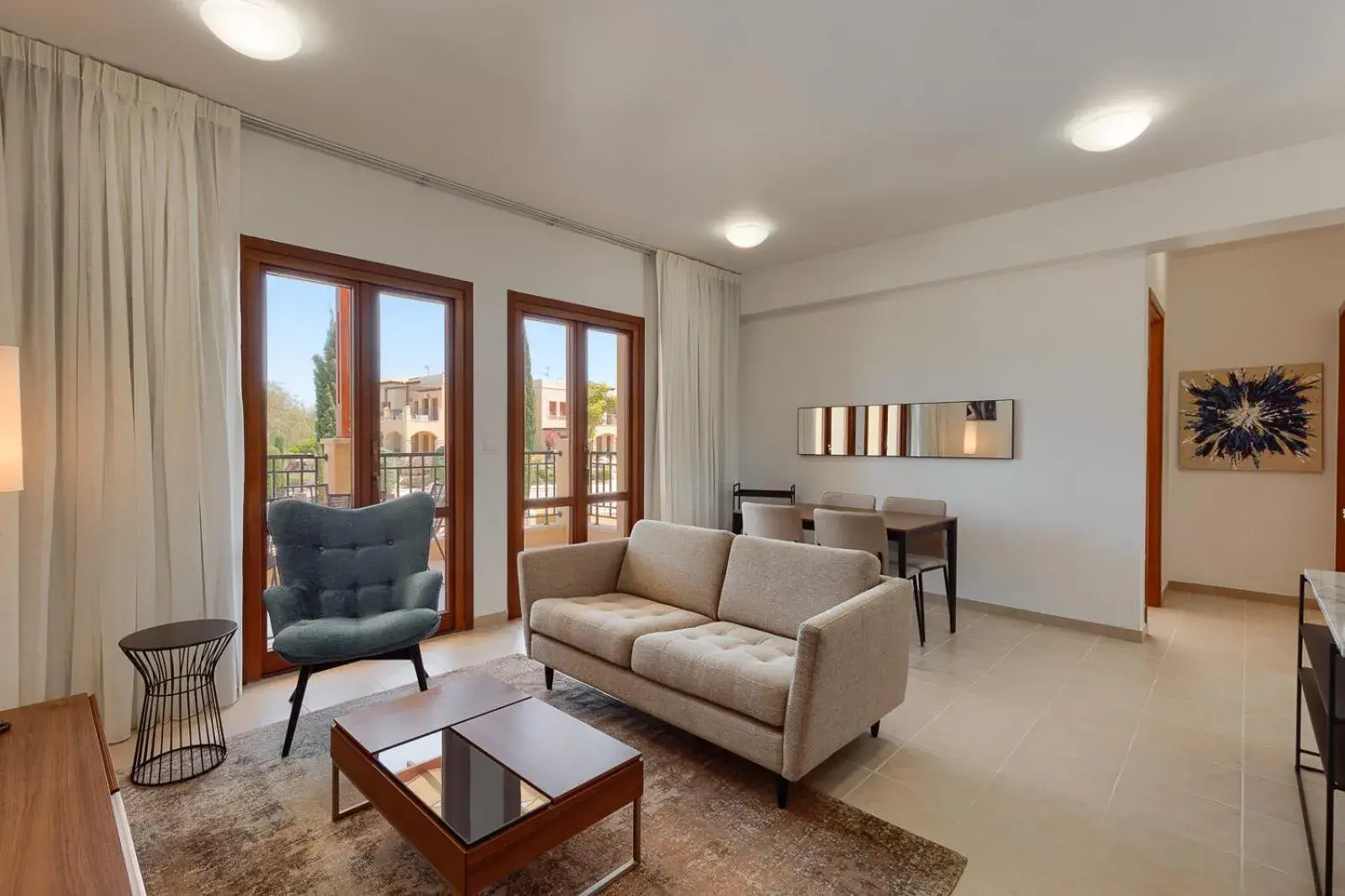 Living room in Aphrodite Hills Rentals - Apartments Living room in Aphrodite Hills Rentals - Apartments