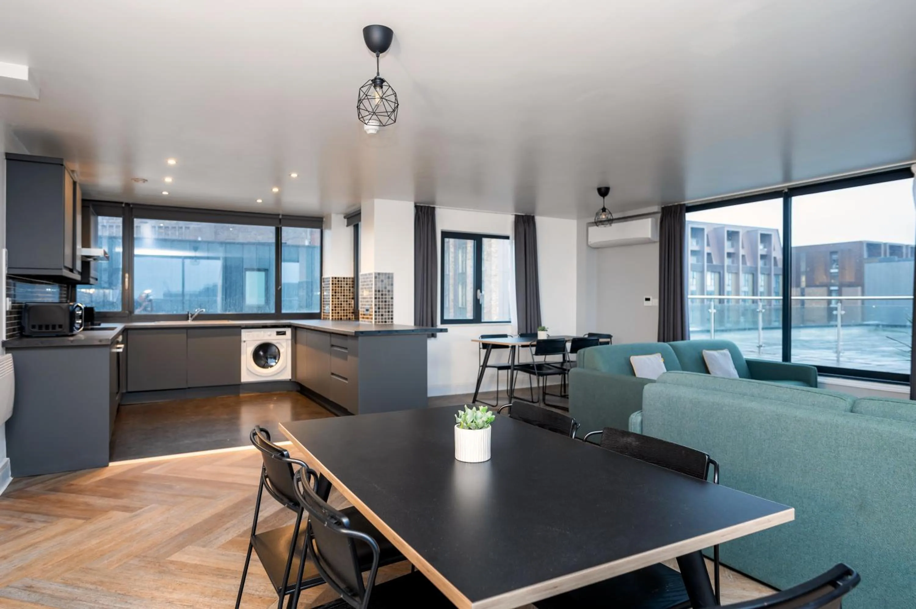 Photo of the whole room in Staycity Aparthotels Liverpool City Centre