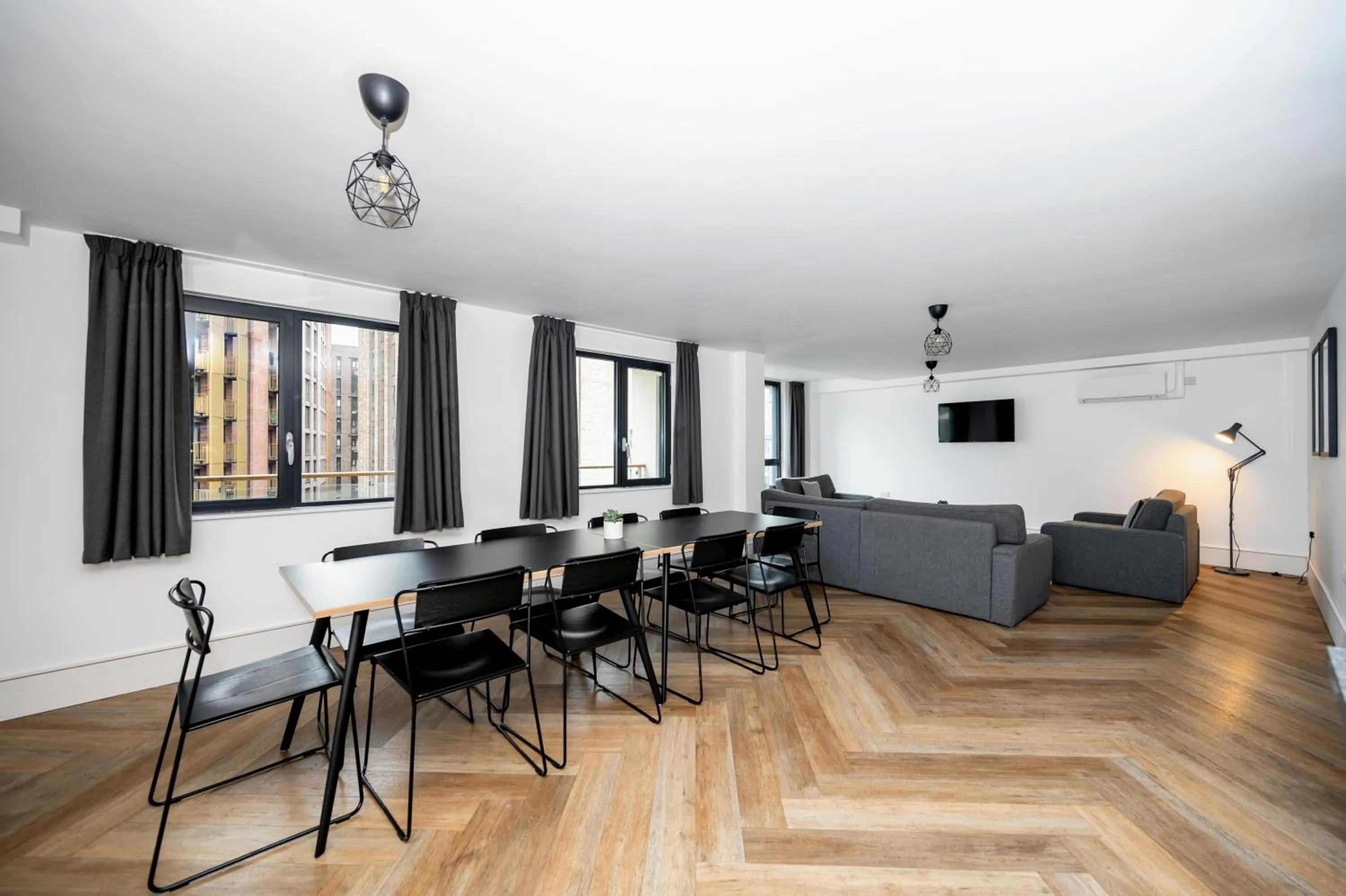 Seating area in Staycity Aparthotels Liverpool City Centre