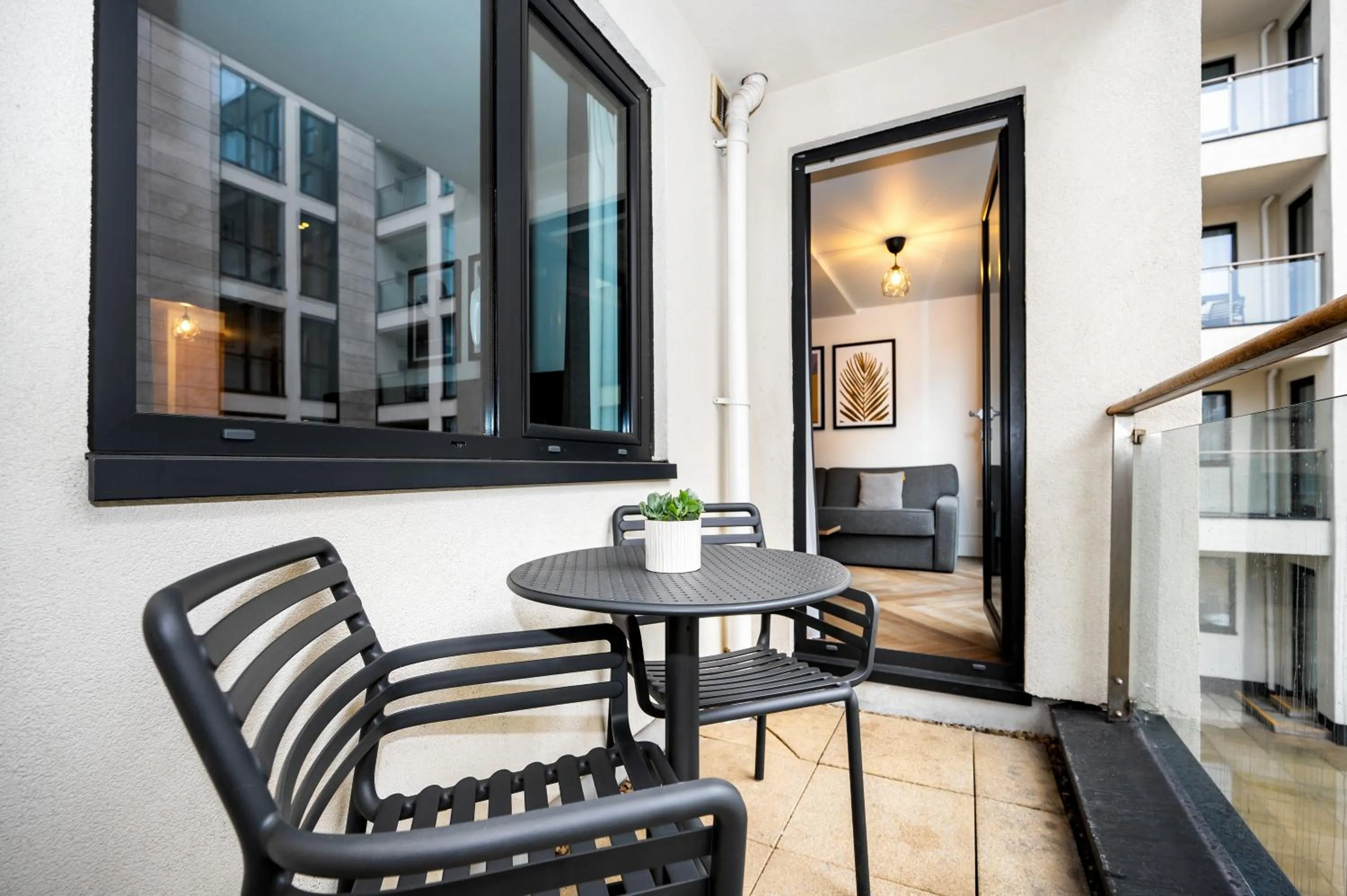 Balcony/Terrace in Staycity Aparthotels Liverpool City Centre