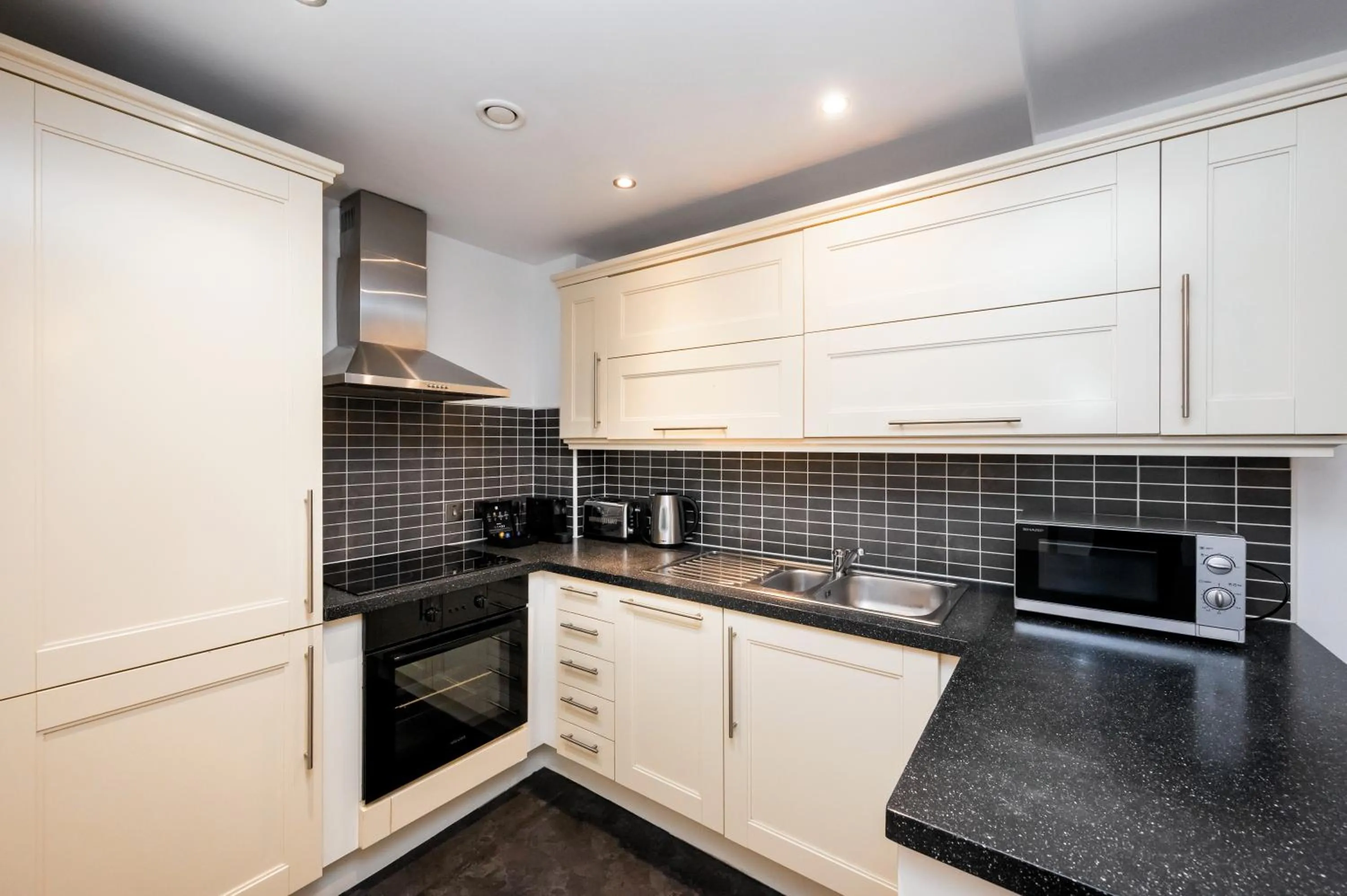 Kitchen or kitchenette in Staycity Aparthotels Liverpool City Centre