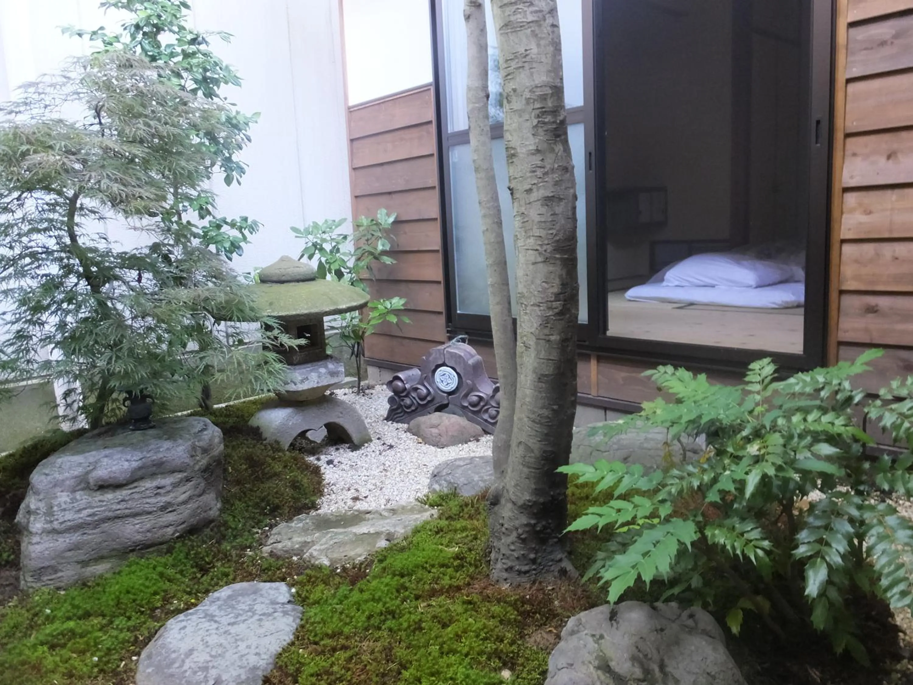 Garden view in Guesthouse Mikkaichi