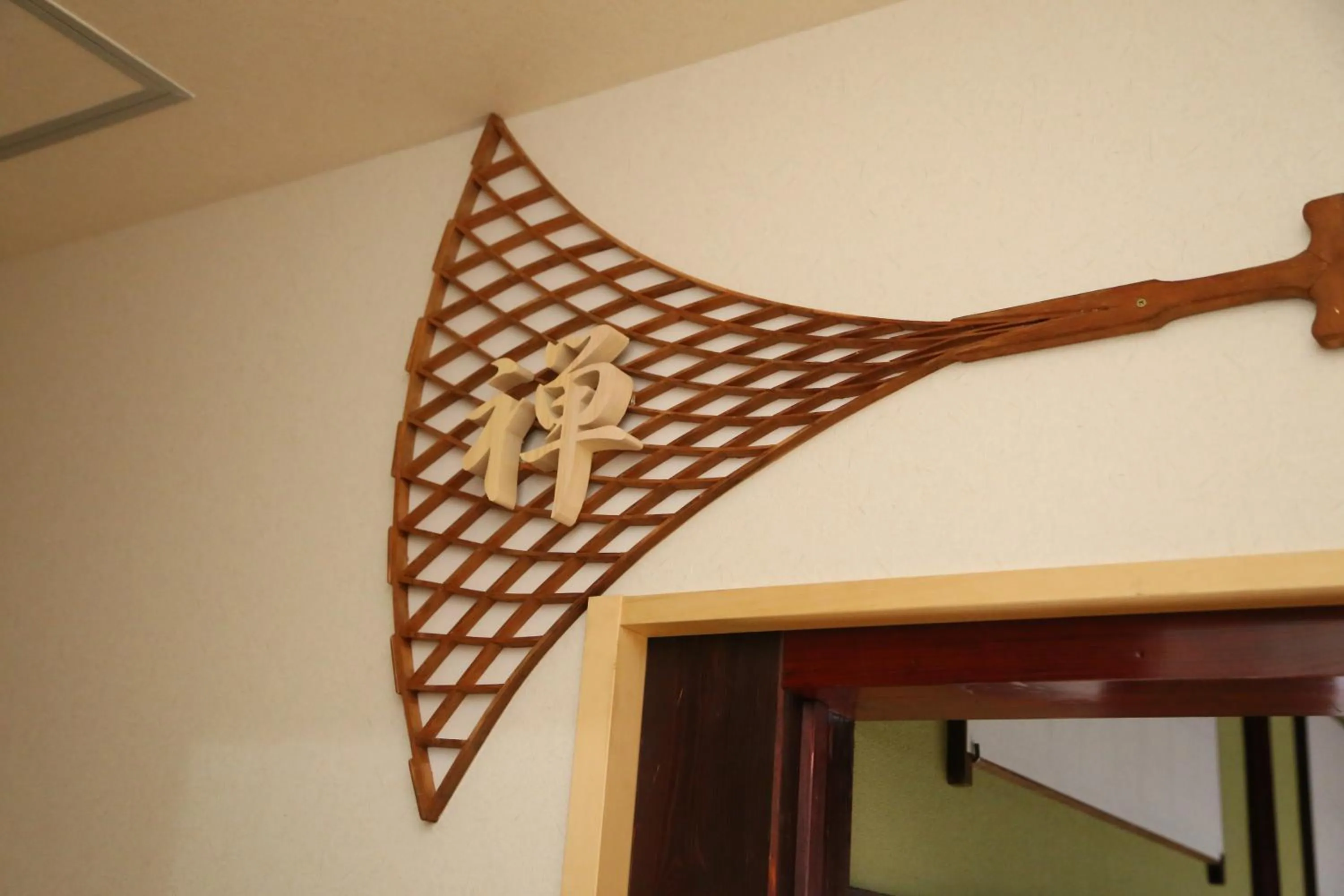 Decorative detail in Guesthouse Mikkaichi