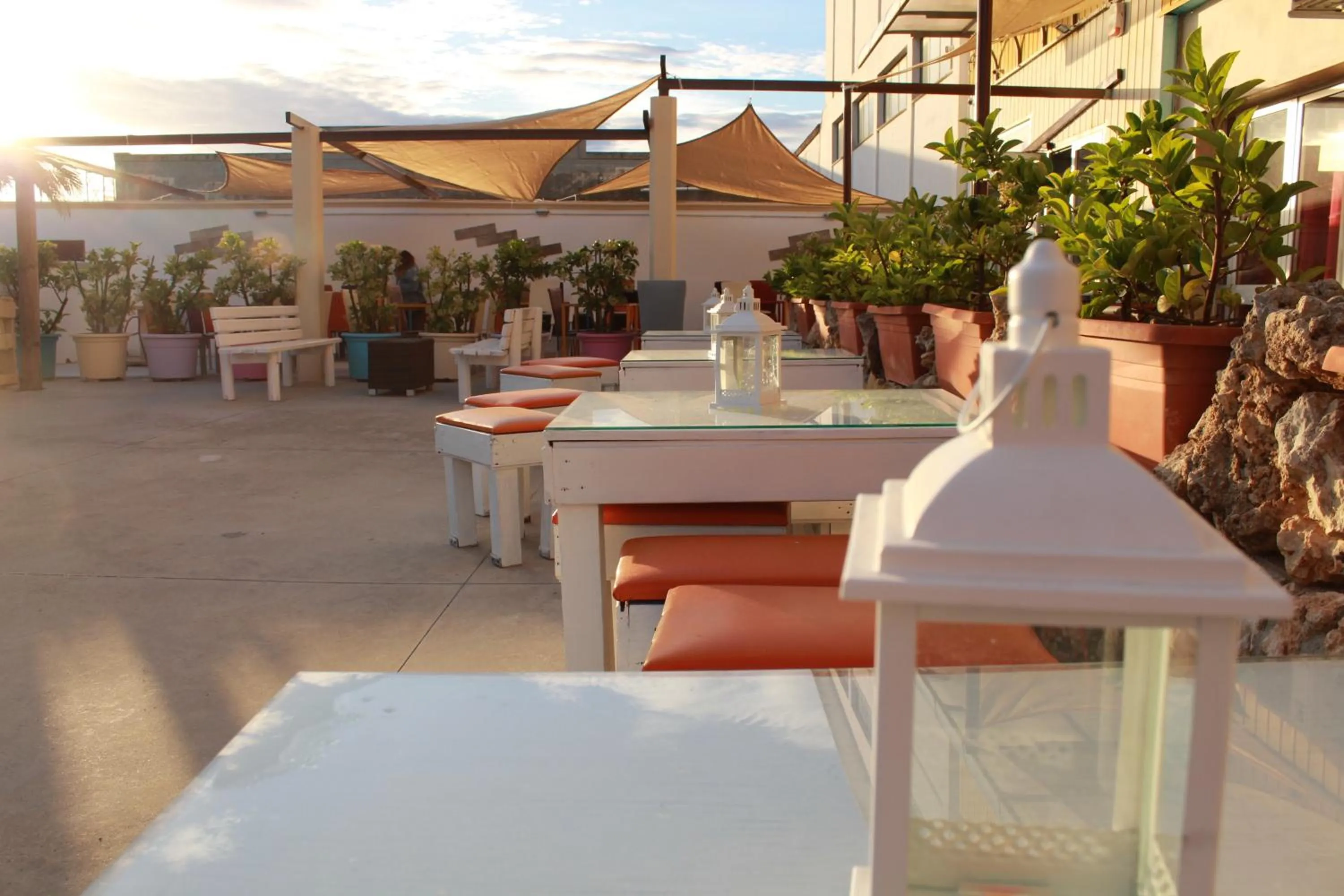 Balcony/Terrace in Ostello Salento
