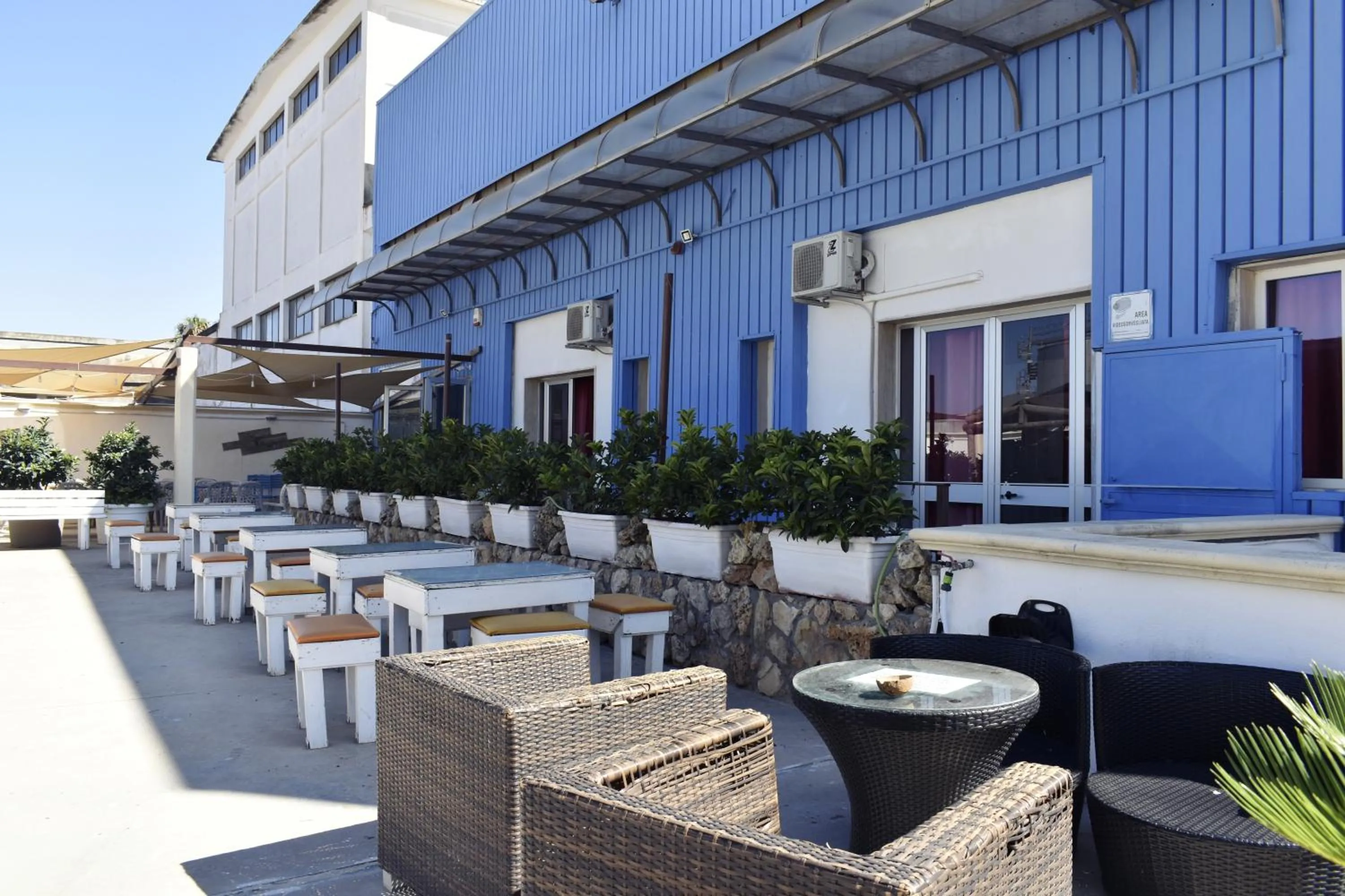 Balcony/Terrace in Ostello Salento