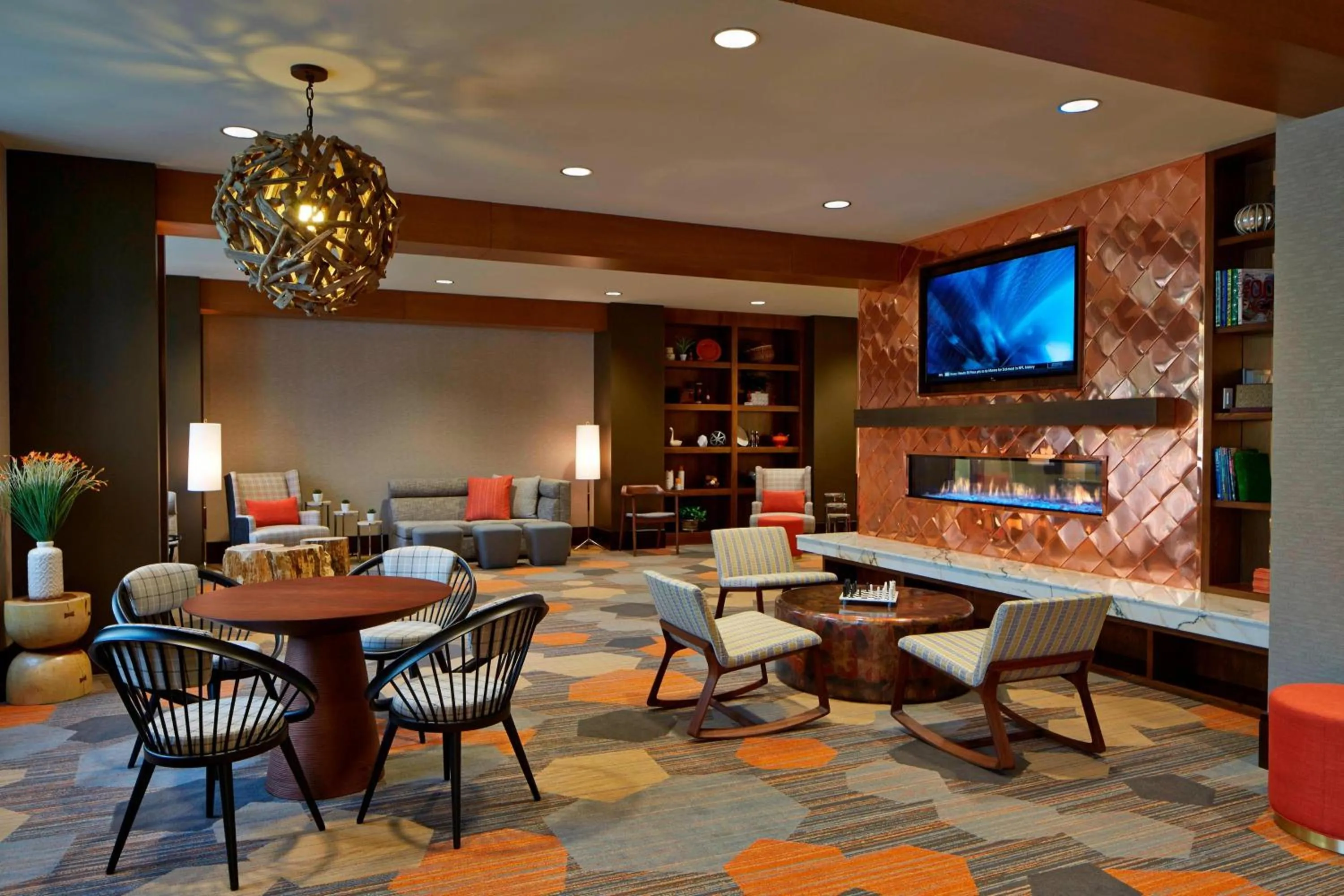 Lobby or reception in Courtyard by Marriott Lake George