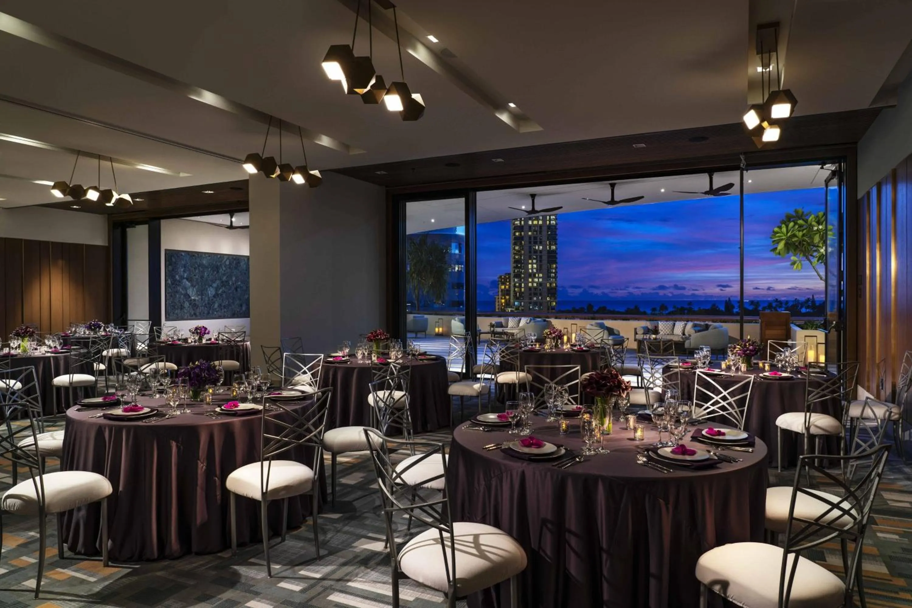 Meeting/conference room in The Ritz-Carlton Residences, Waikiki Beach Hotel