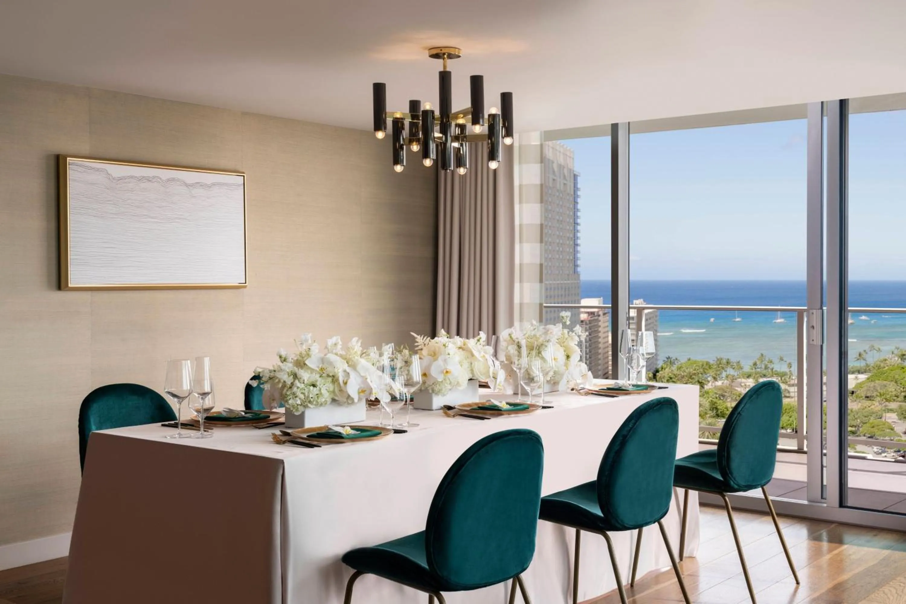 Meeting/conference room in The Ritz-Carlton Residences, Waikiki Beach Hotel